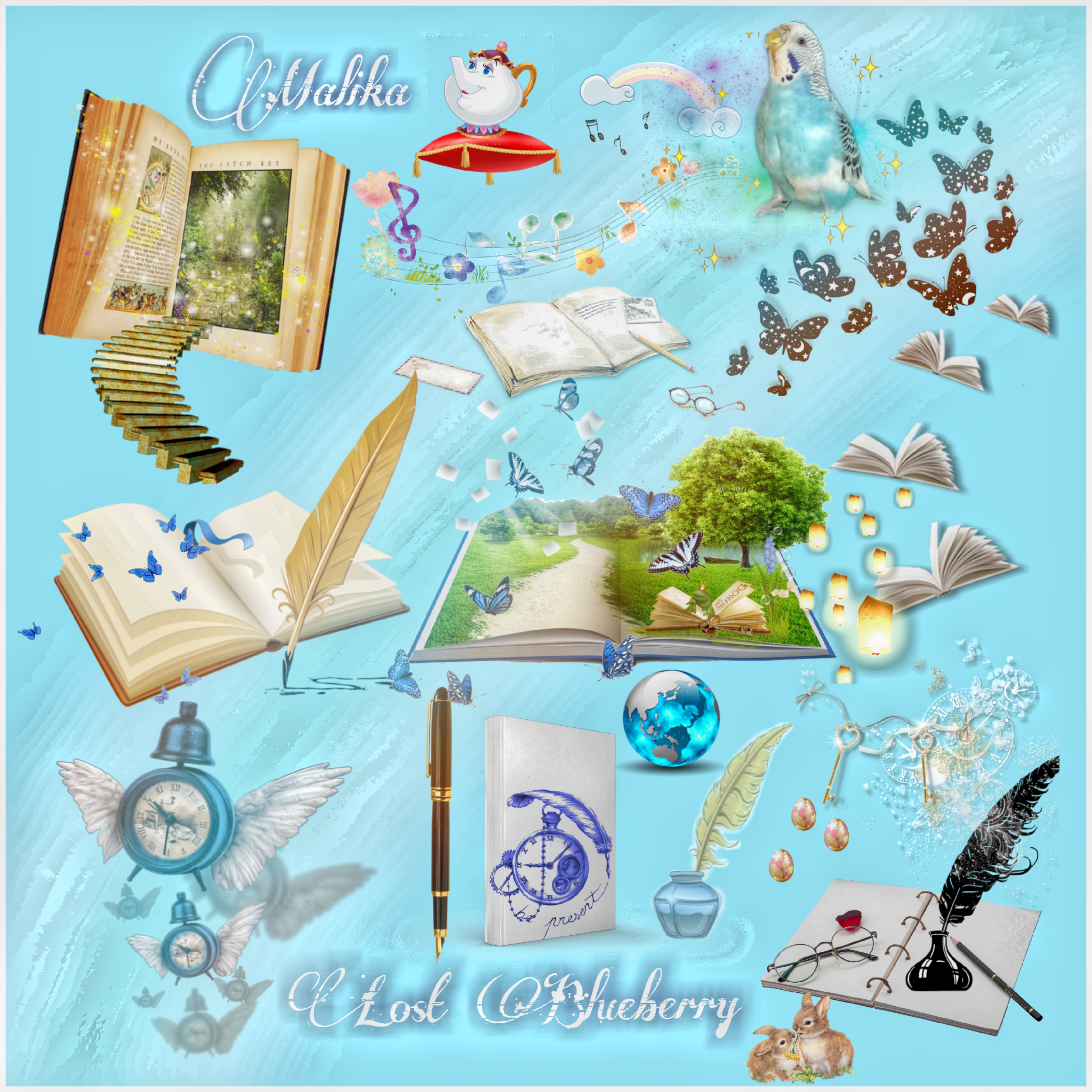 LOST BLUEBERRY MALIKA artwork