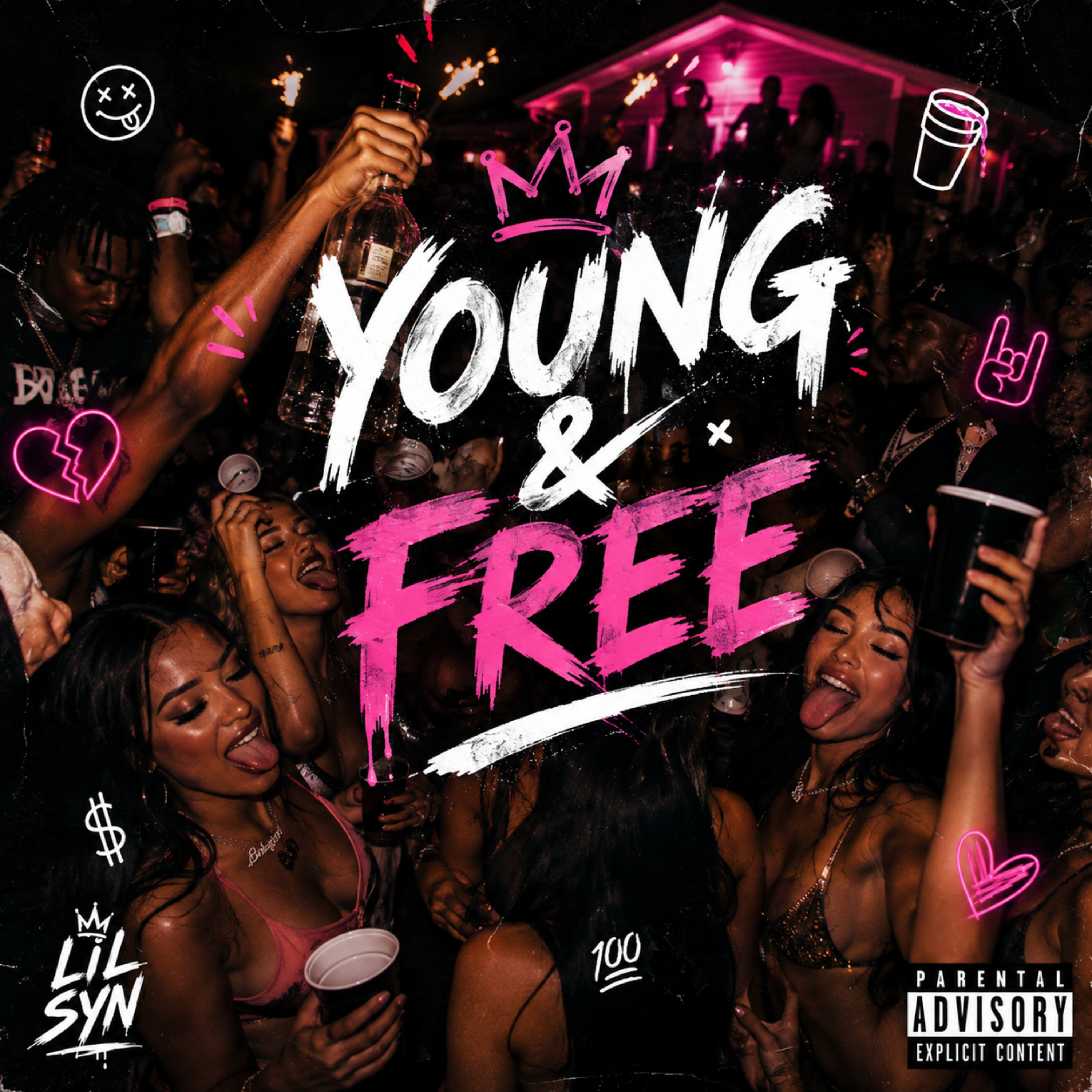Young & Free by Lil Syn cover art