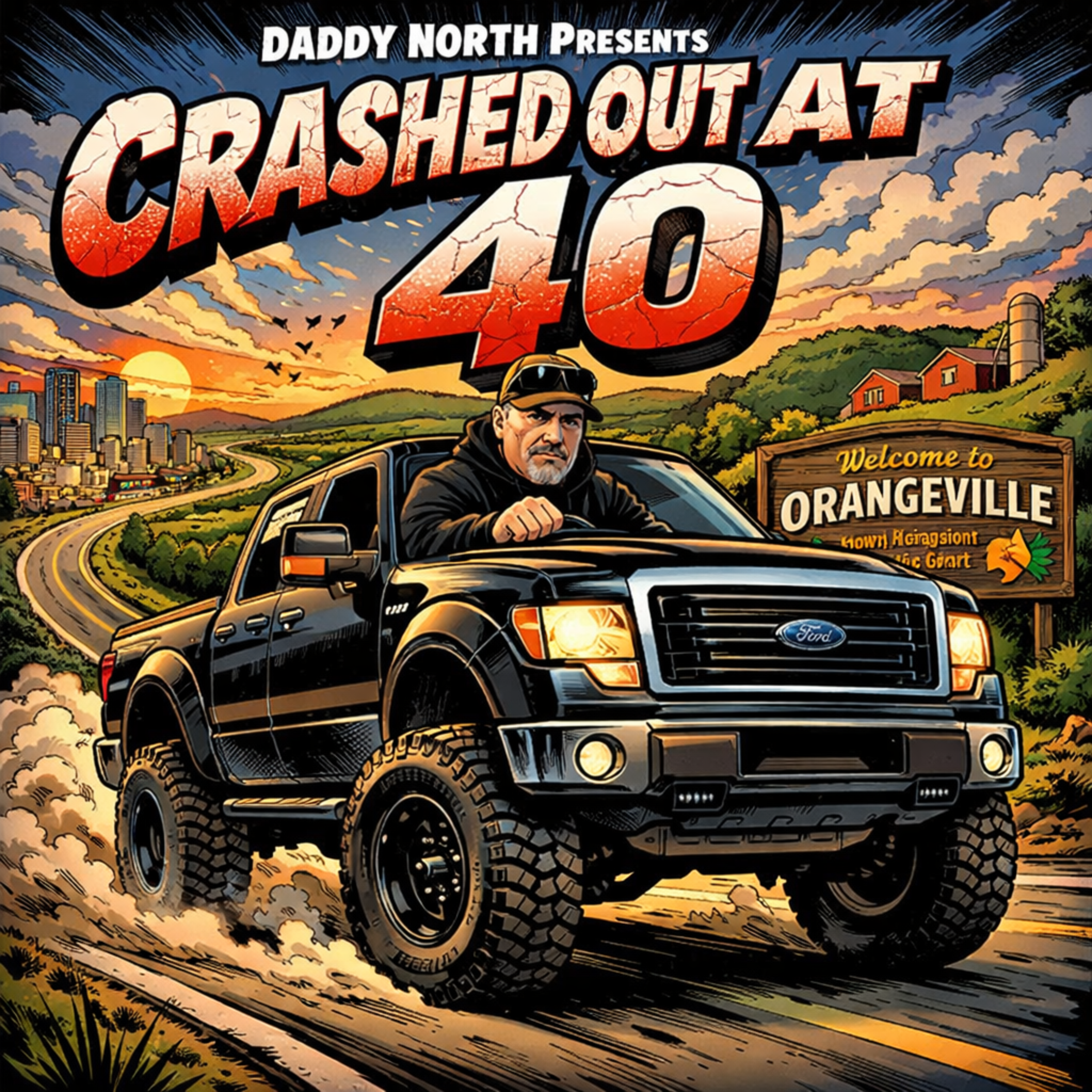 Crashed Out at 40 artwork