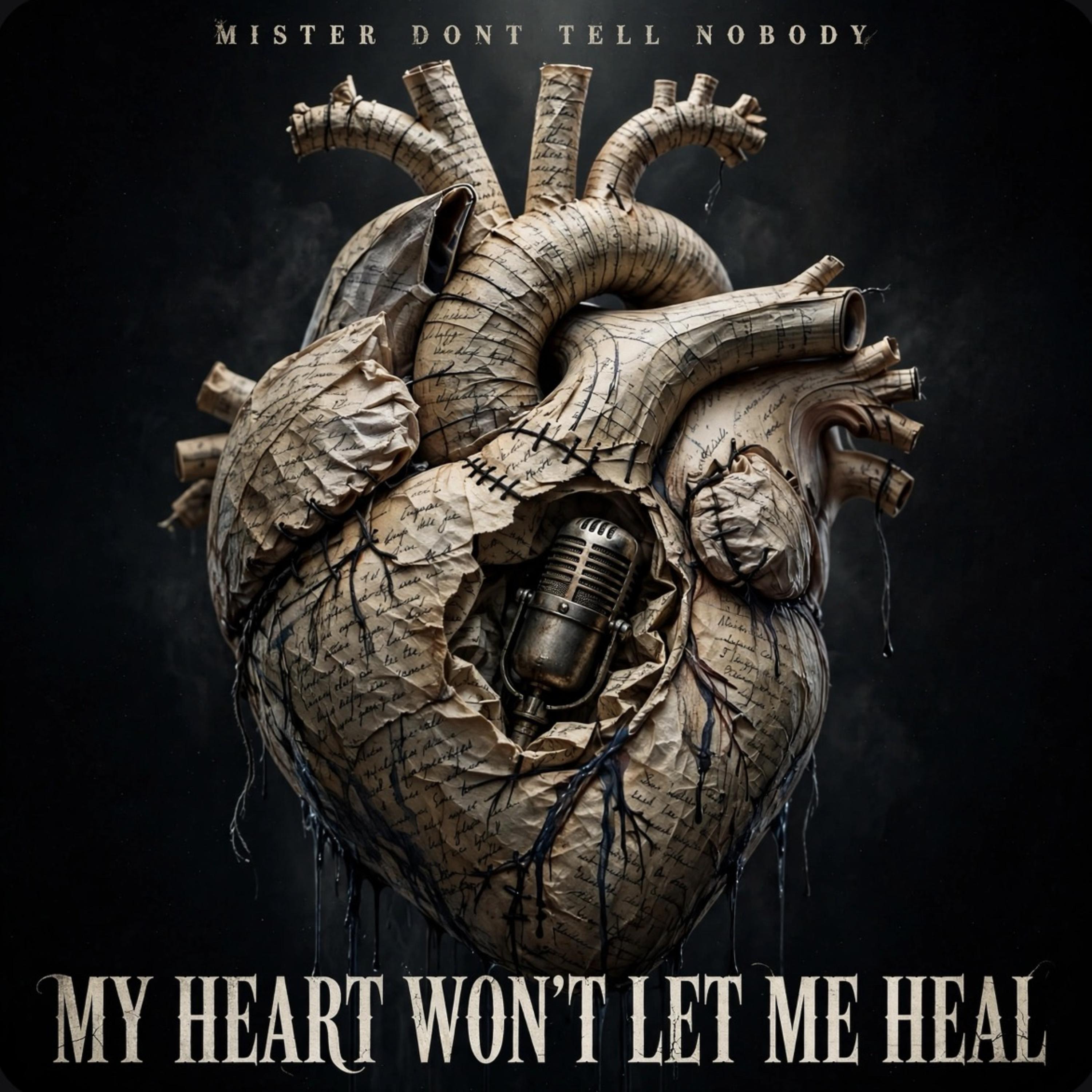 My Heart Won’t Let Me Heal by Mister Dont Tell nobody cover art