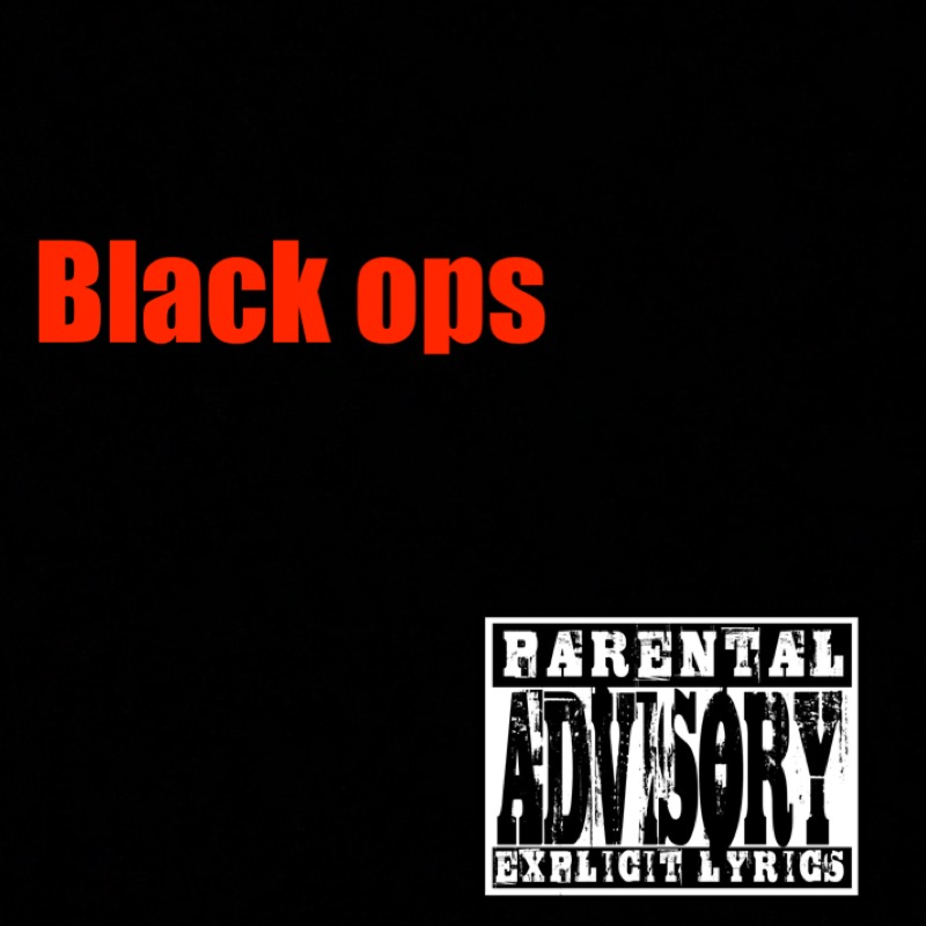 Black Ops artwork