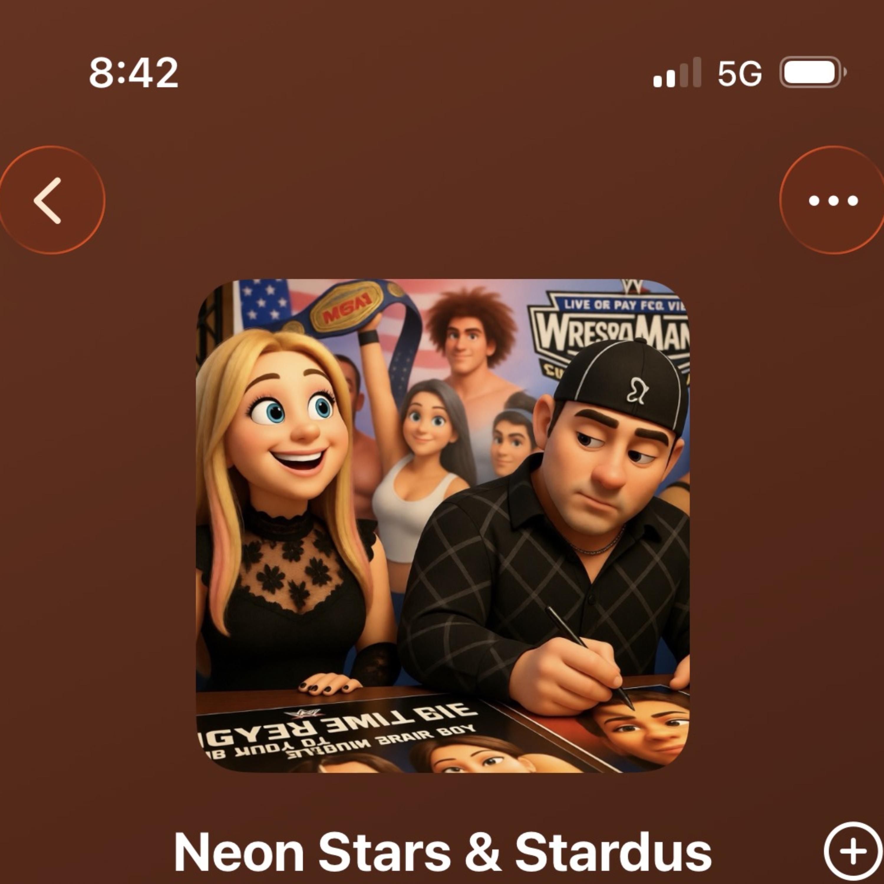 Neon Stars & Stardus artwork