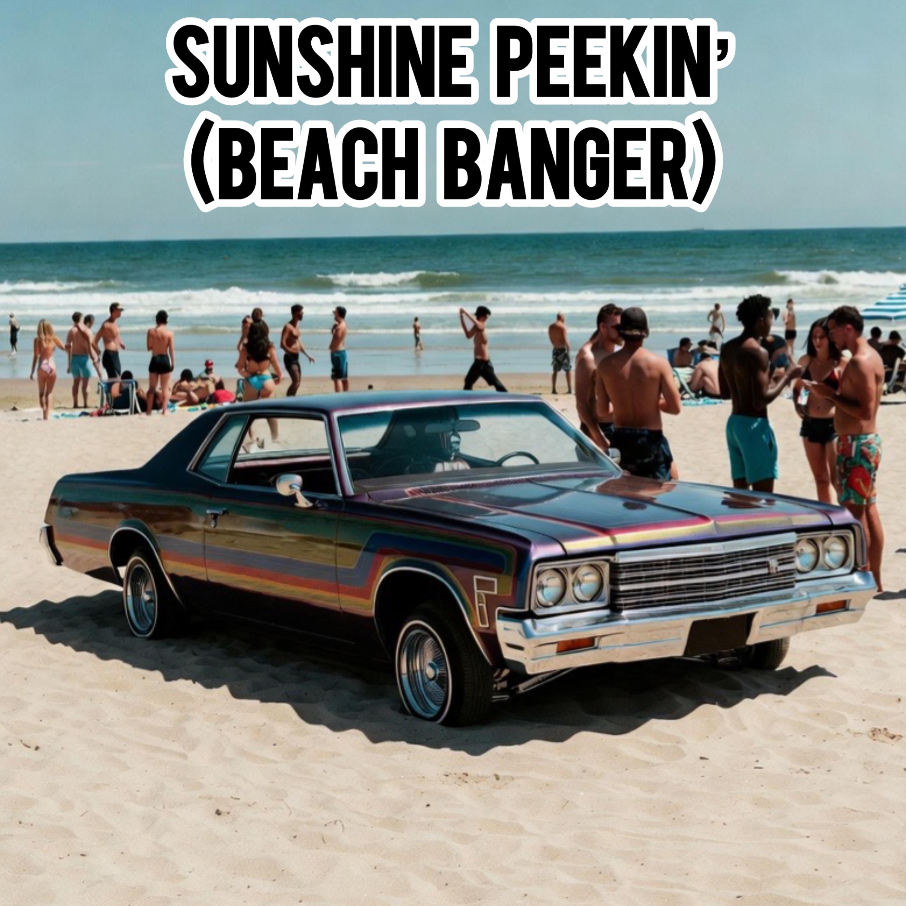 Sunshine Peekin’ (Beach Banger) artwork
