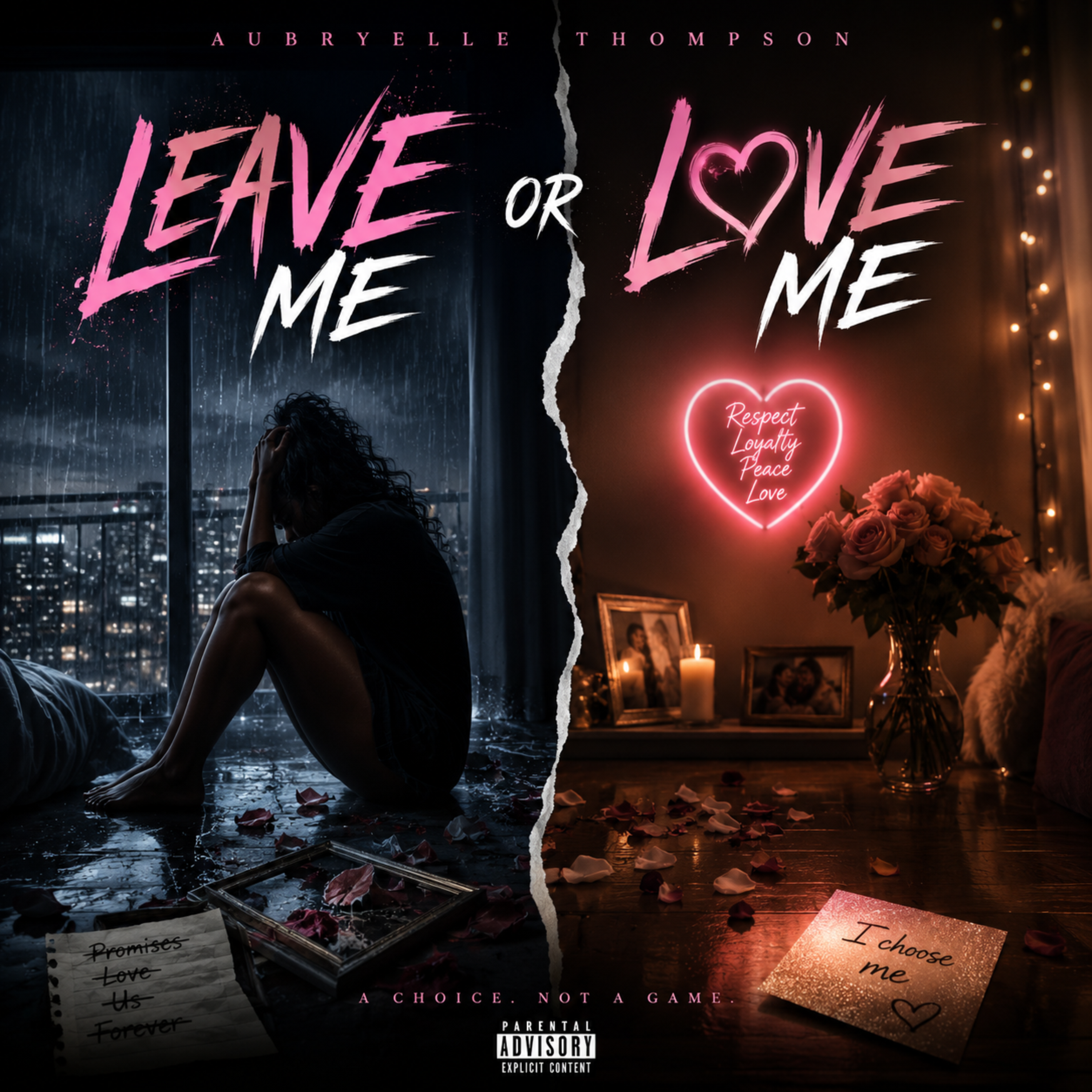 Leave Me Or Love Me by Aubryelle Thompson cover art