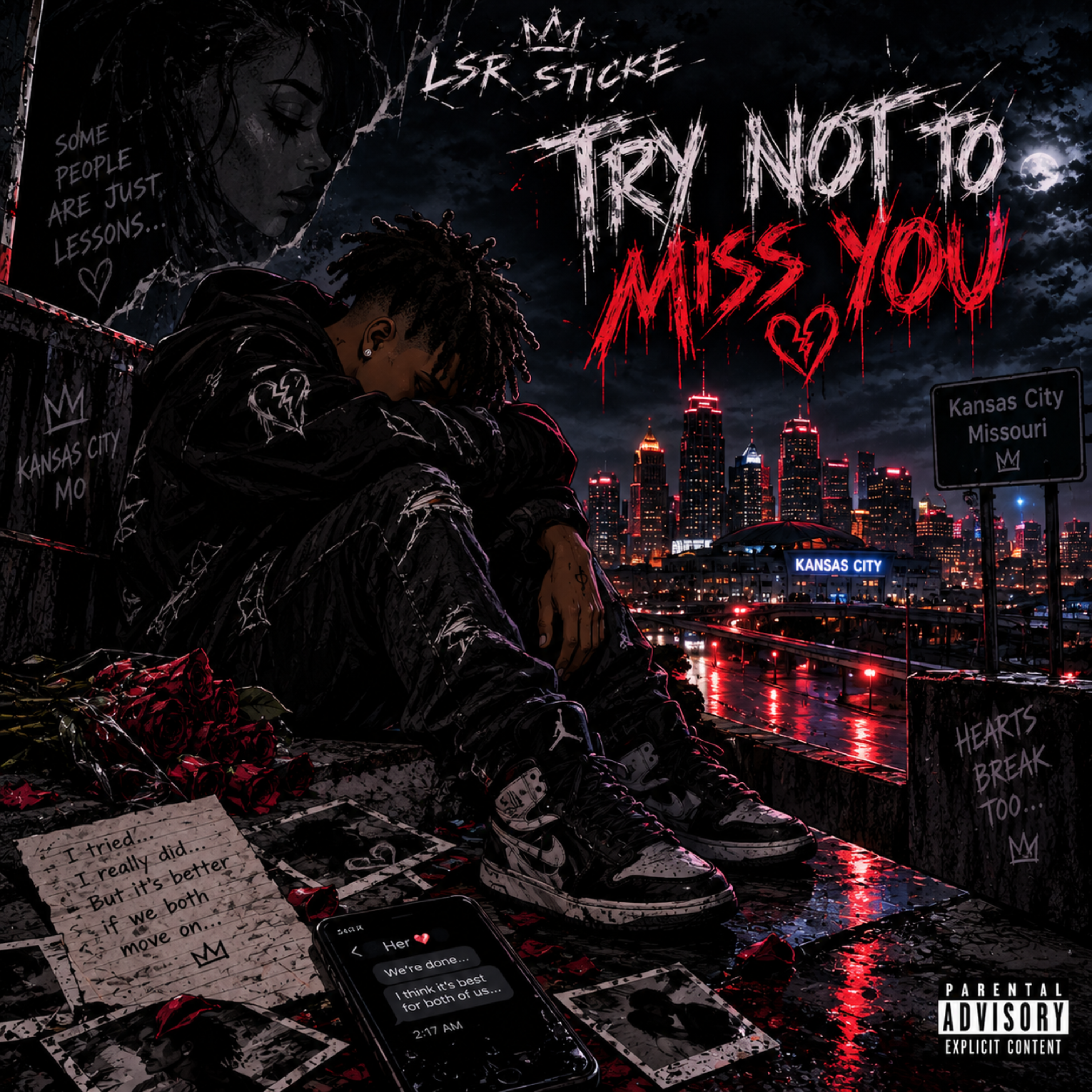 Try Not To Miss You by Lsr Sticke cover art
