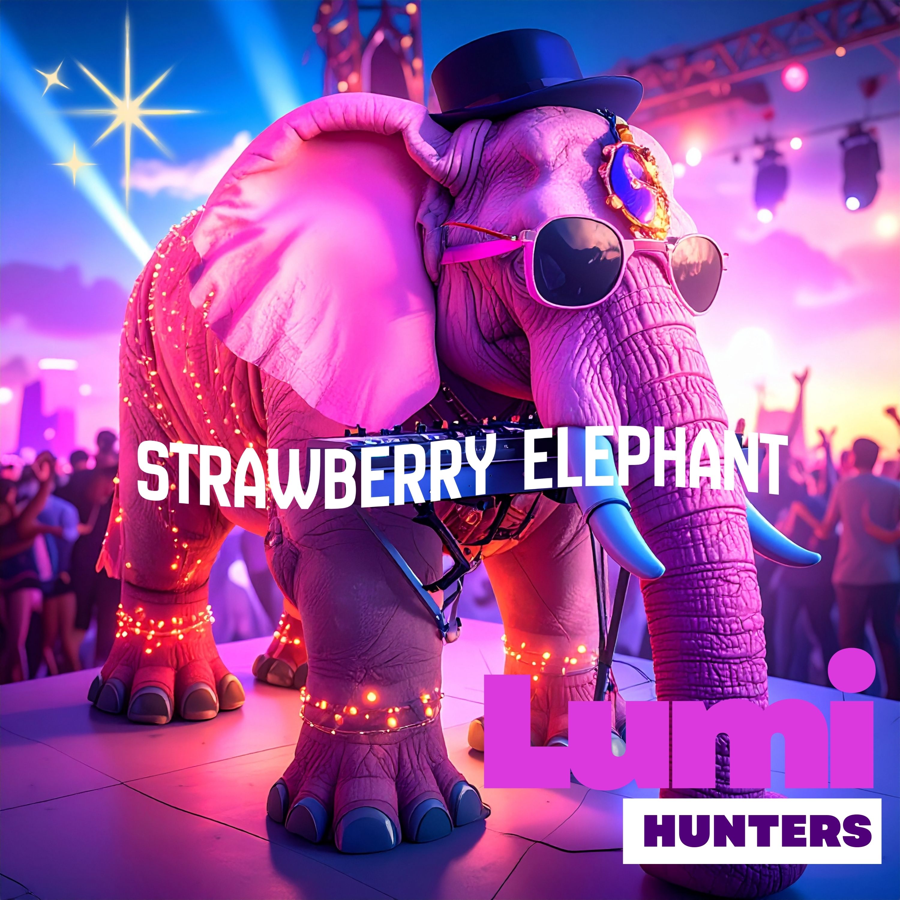 Strawberry Elephant artwork
