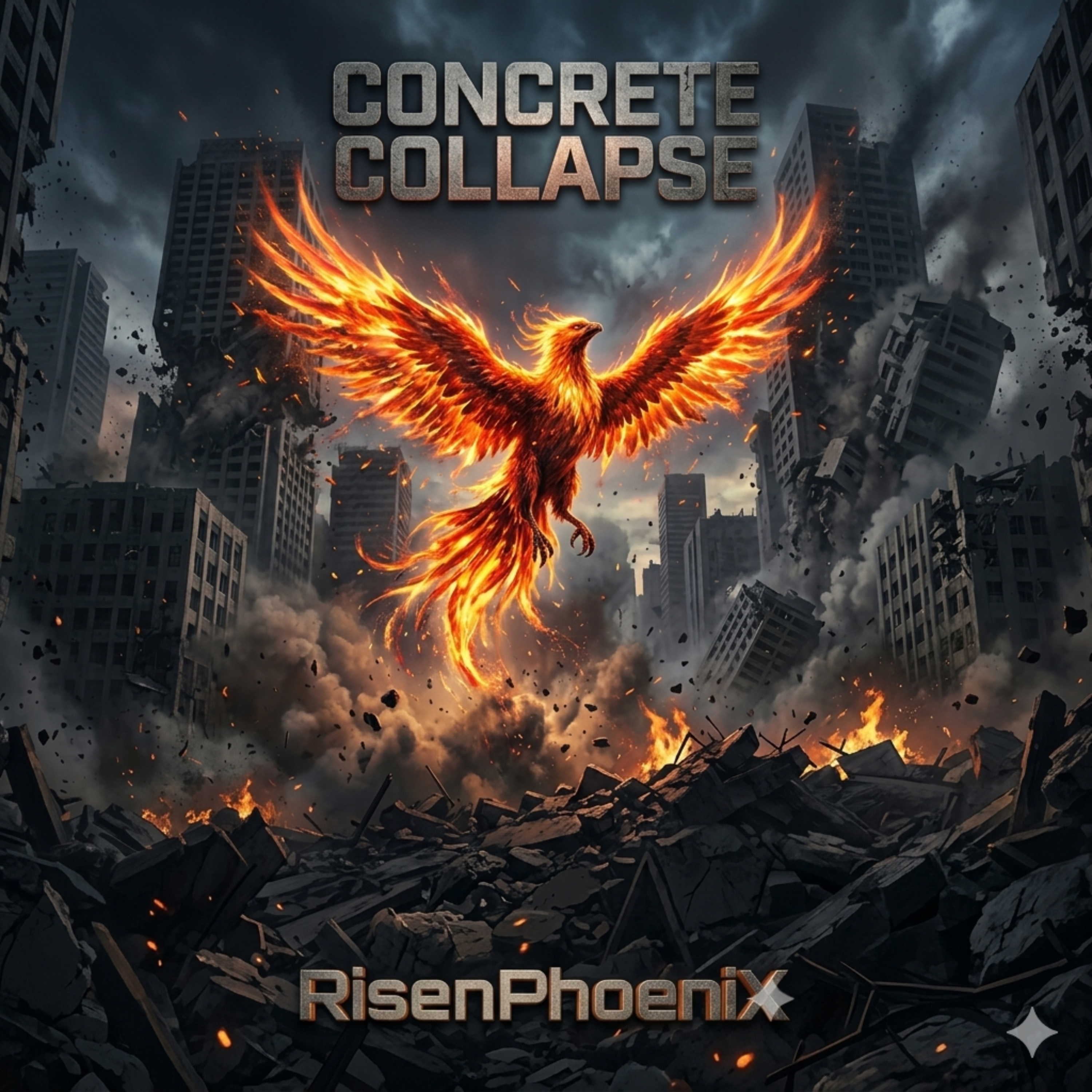 Concrete Collapse by RisenPhoeniX cover art