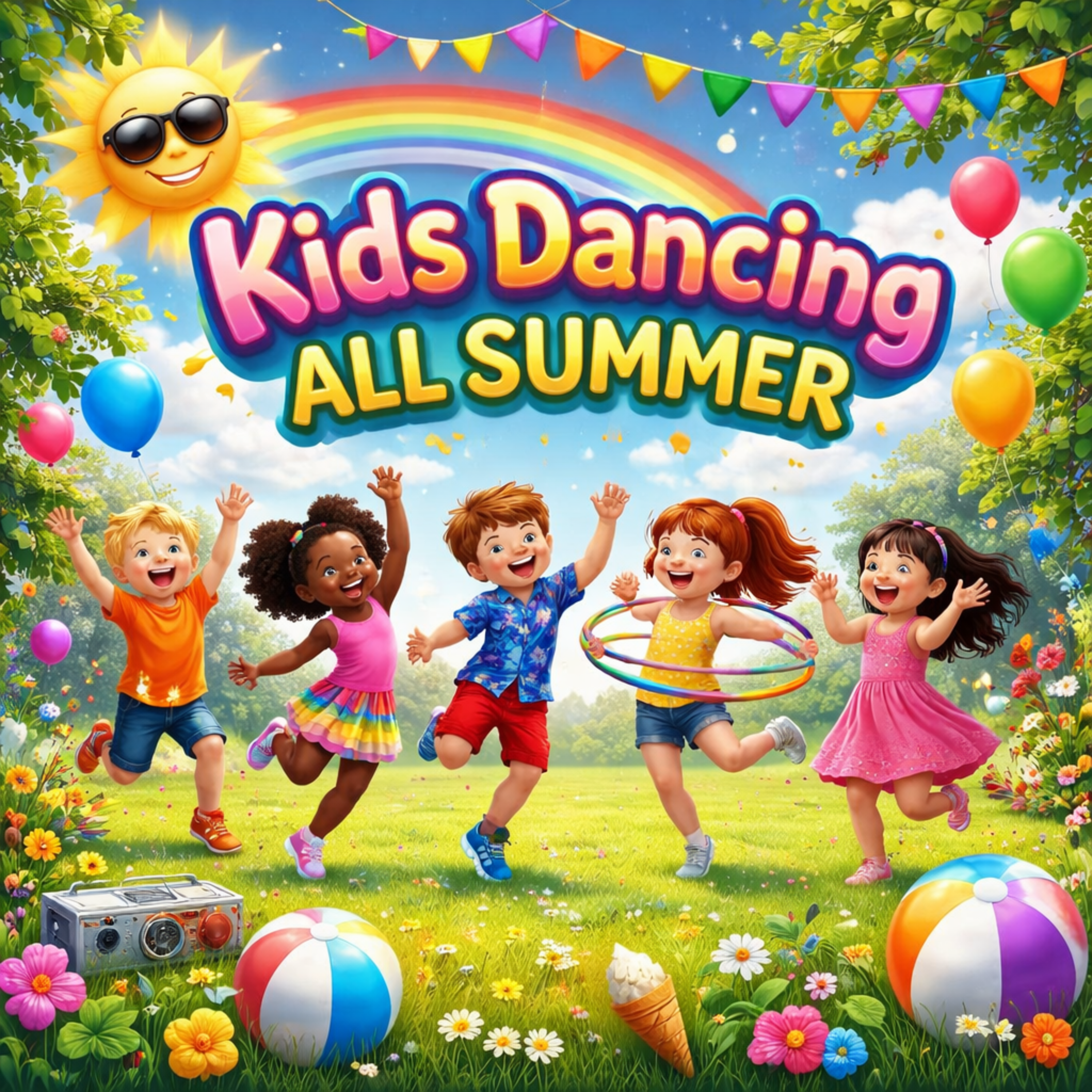 KIDS Dancing All SUMMERS artwork