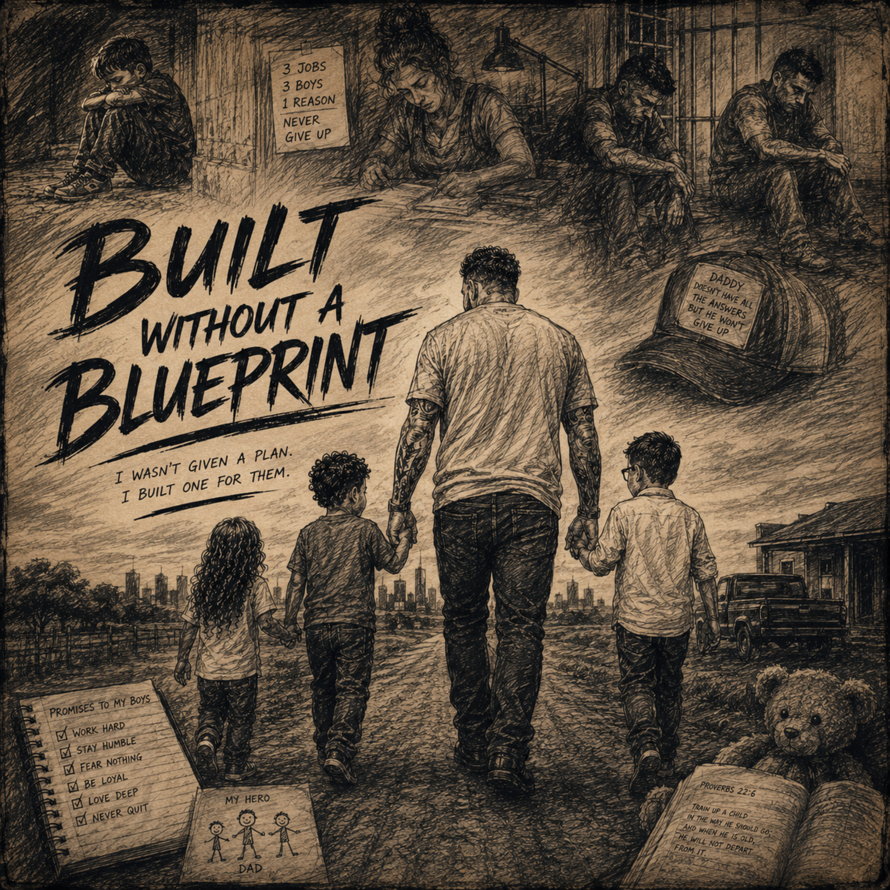 Built Without a Blueprint by Carson Cliché cover art