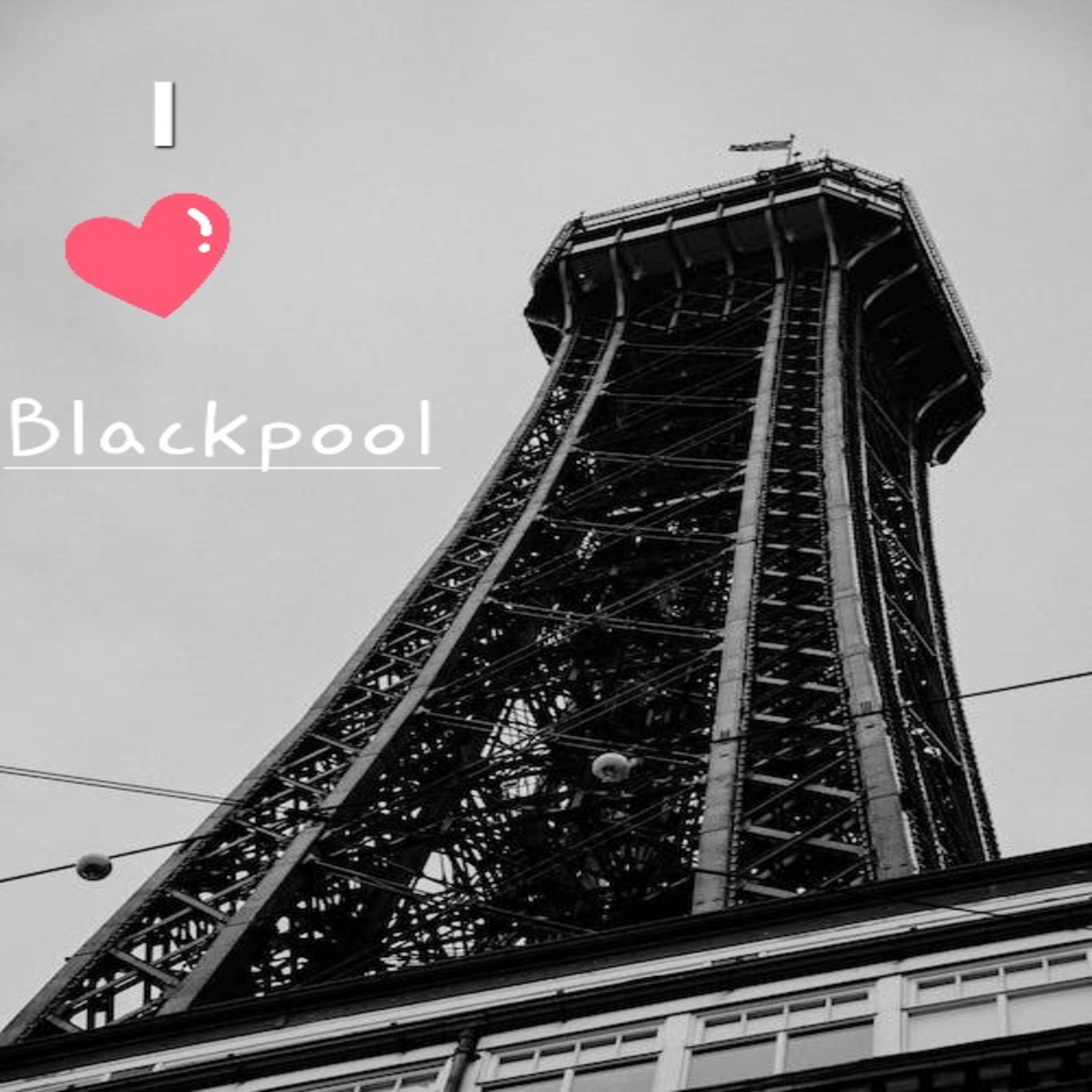 I love Blackpool artwork