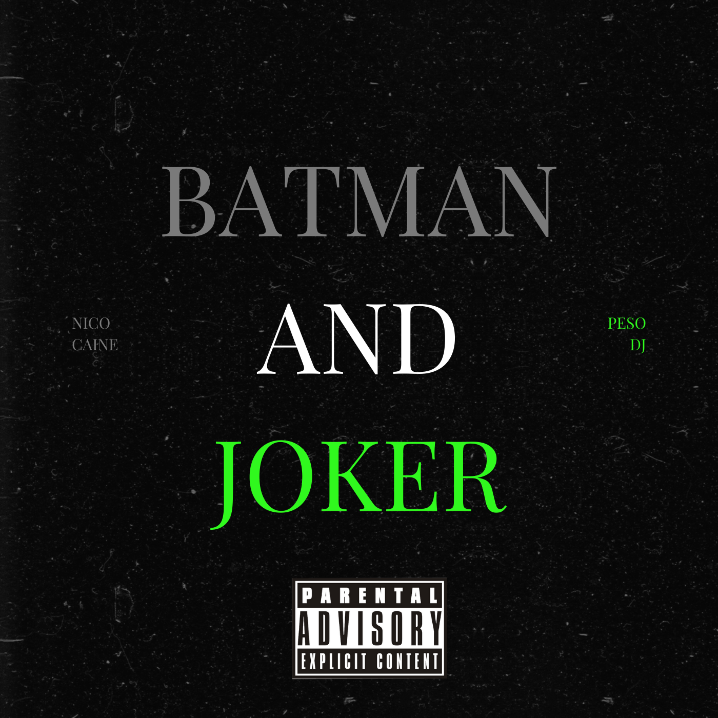 Batman and Joker artwork