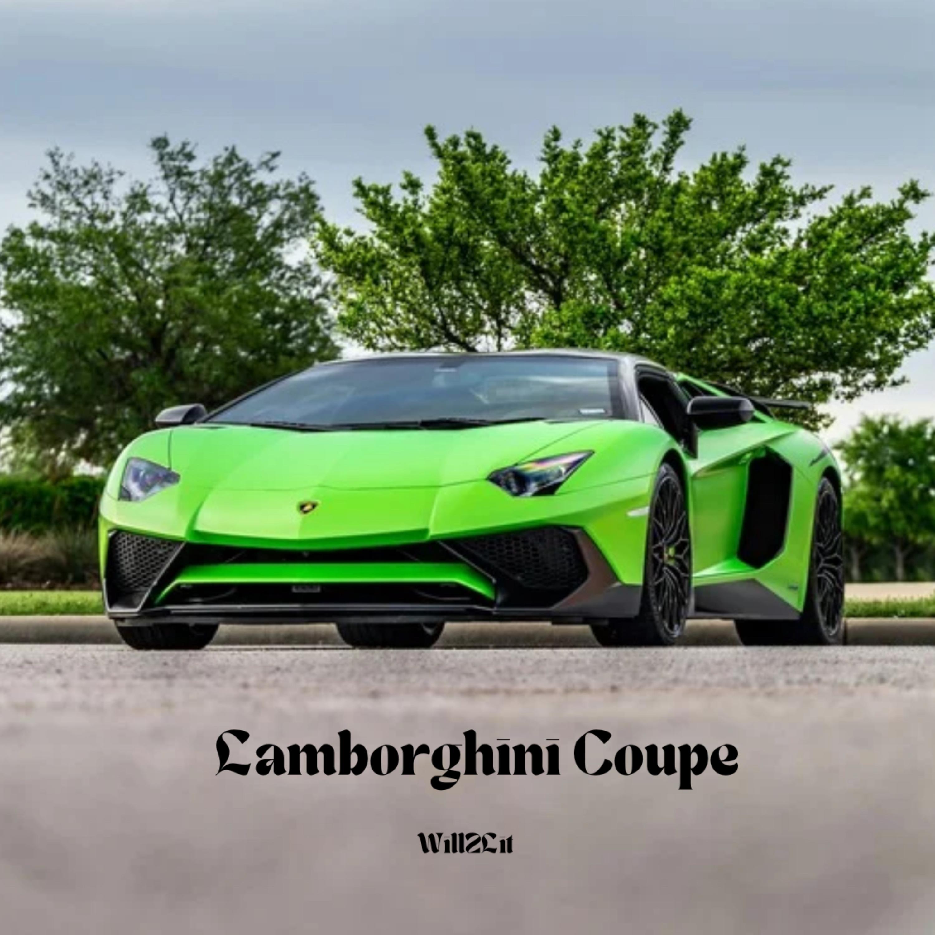 Lamborghini Coupe artwork