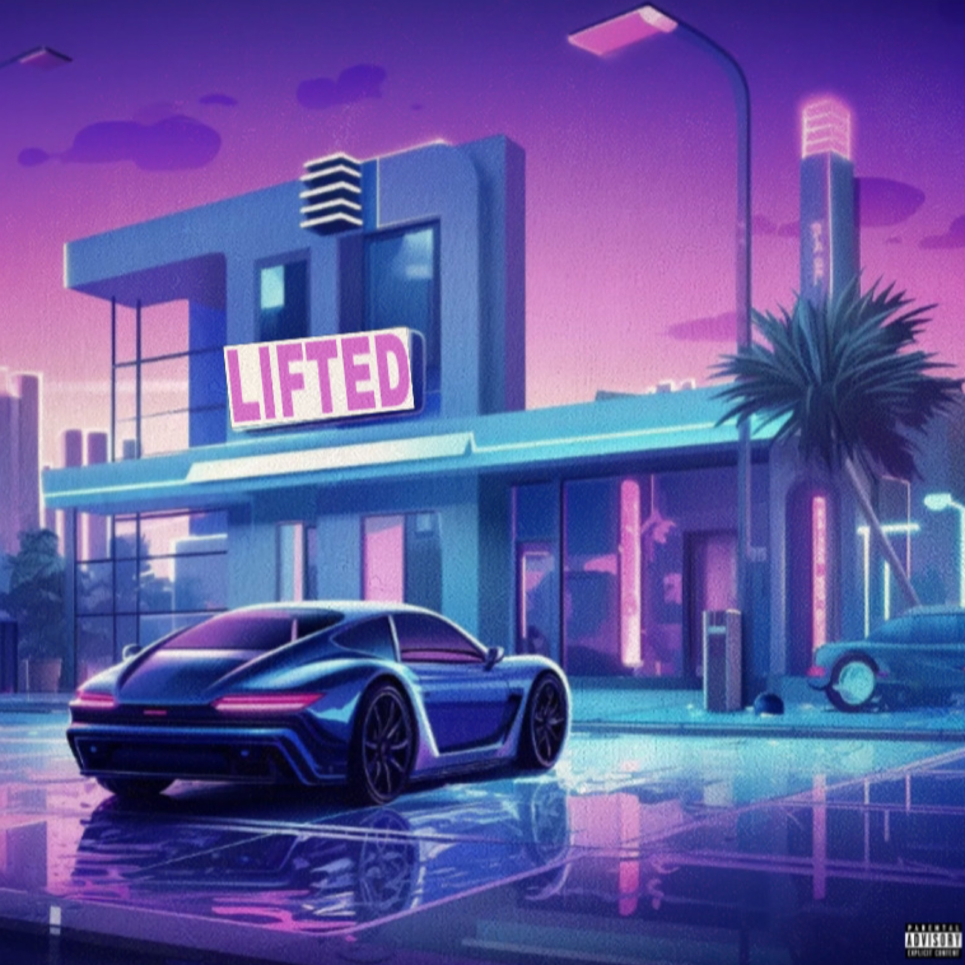Lifted artwork