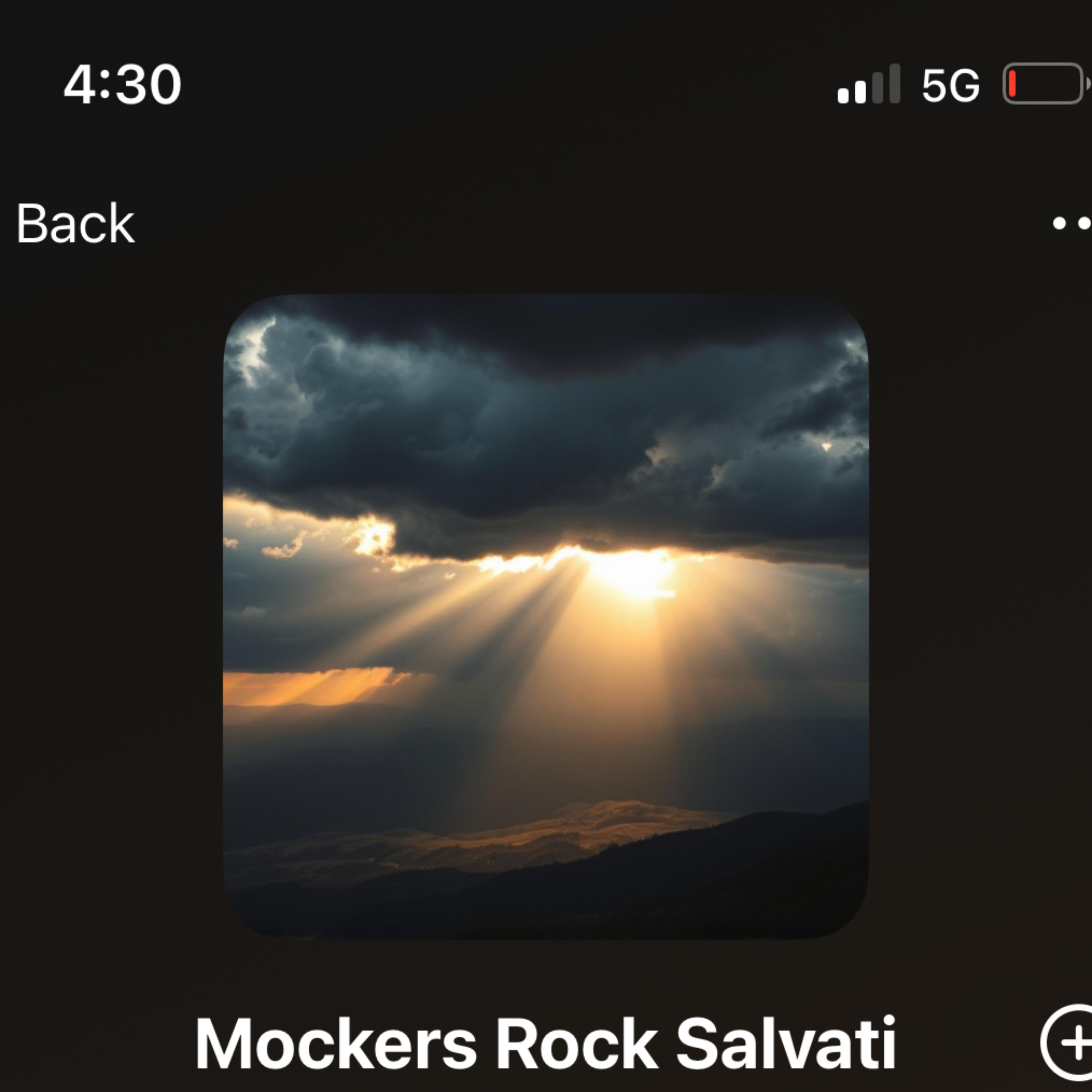 Mockers Rock Salvation artwork