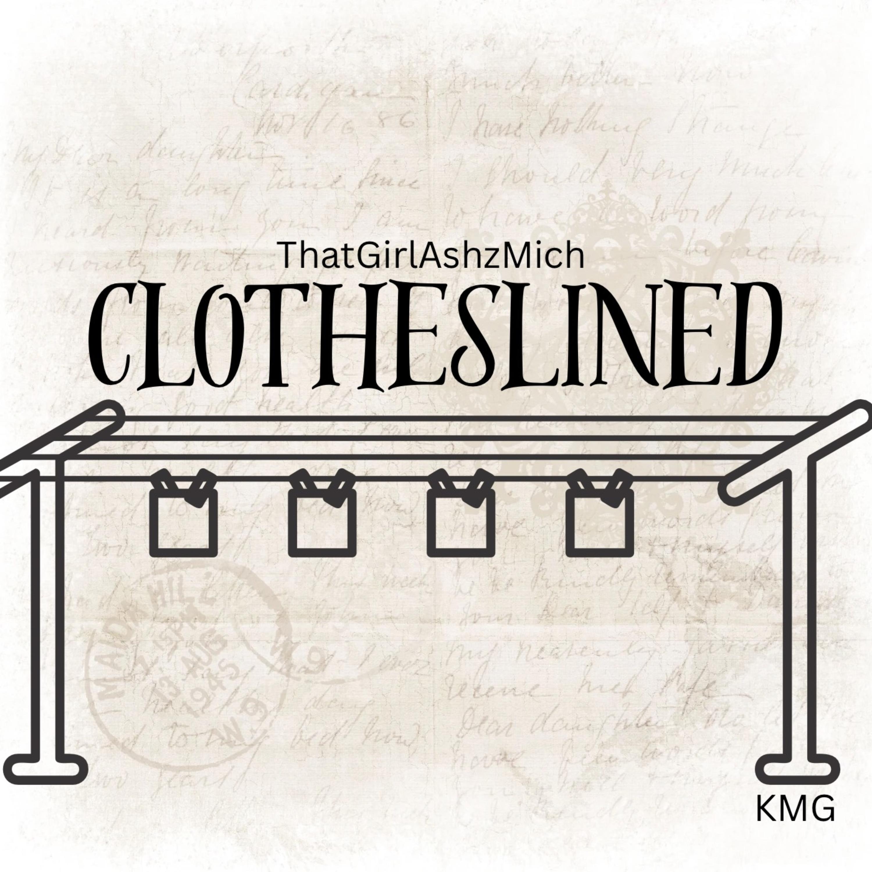 Clotheslined artwork