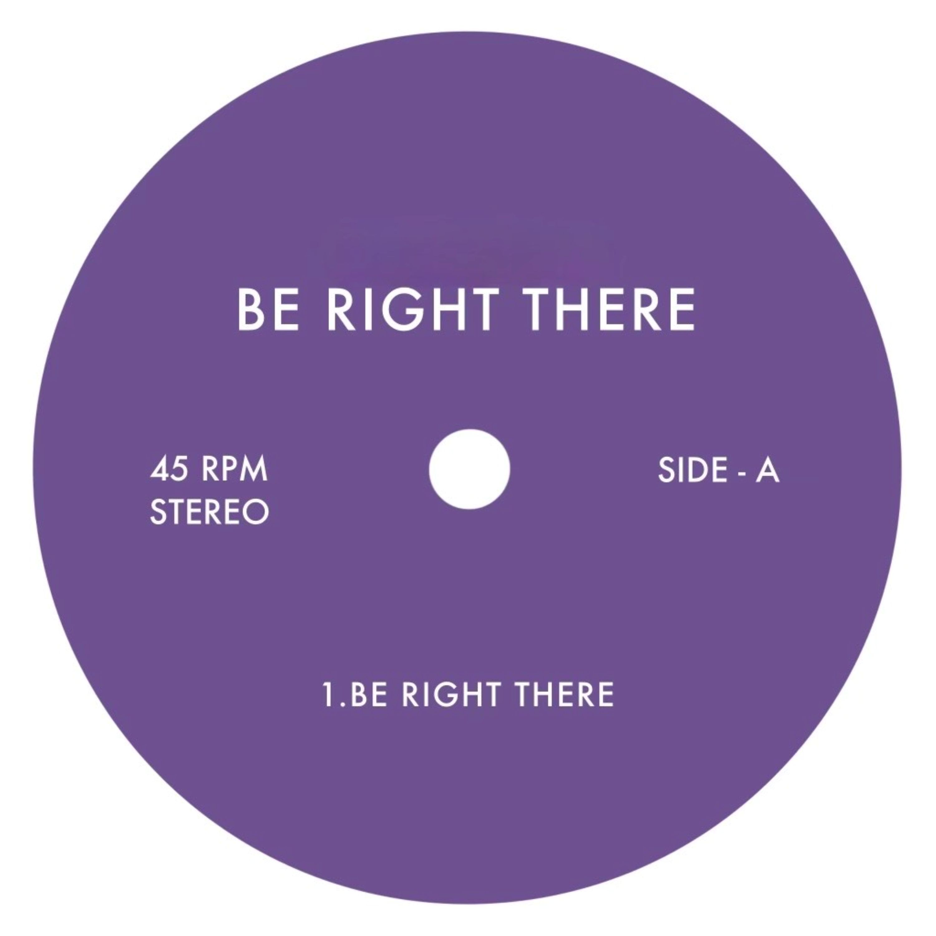 BE RIGHT THERE artwork