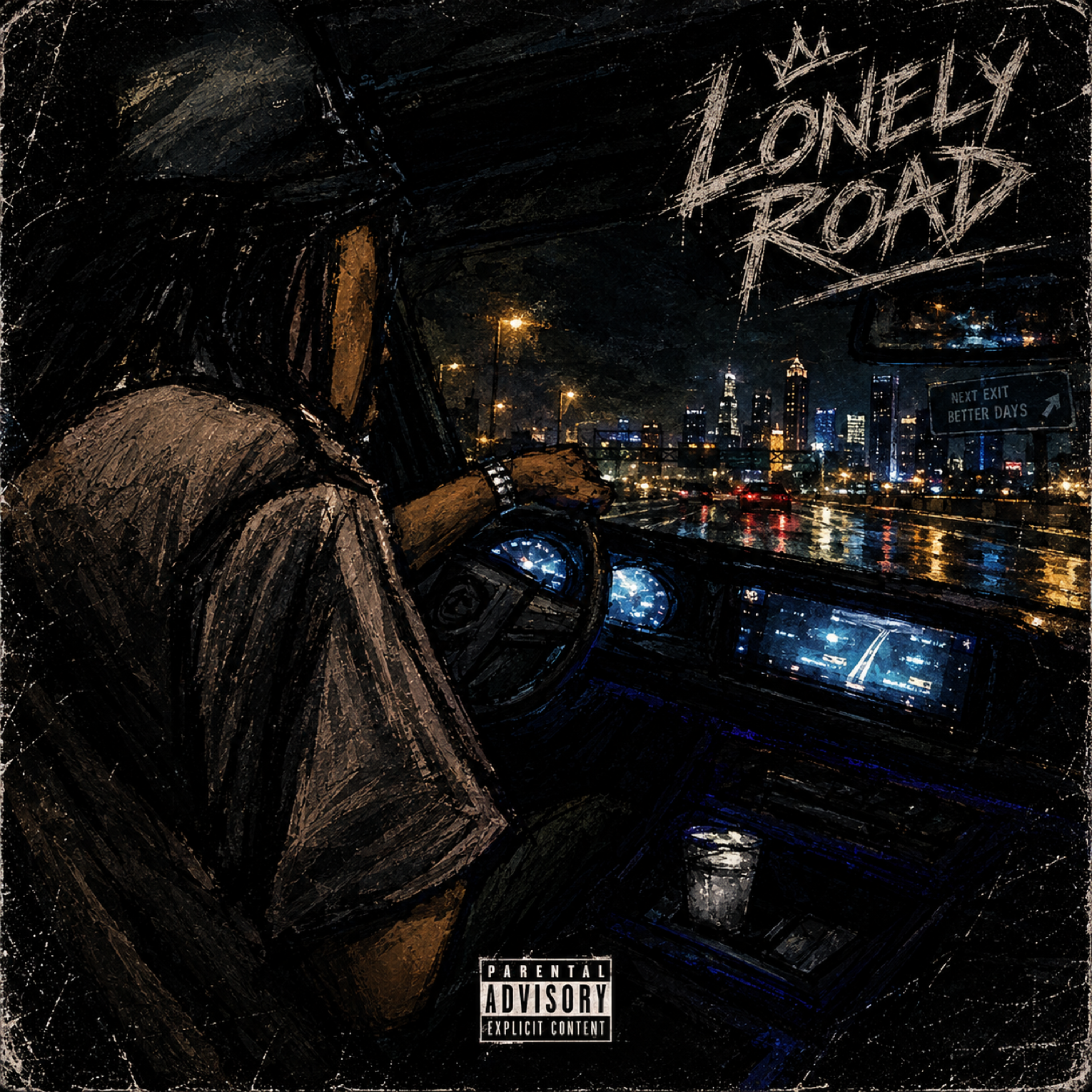 lonely road by An0n cover art