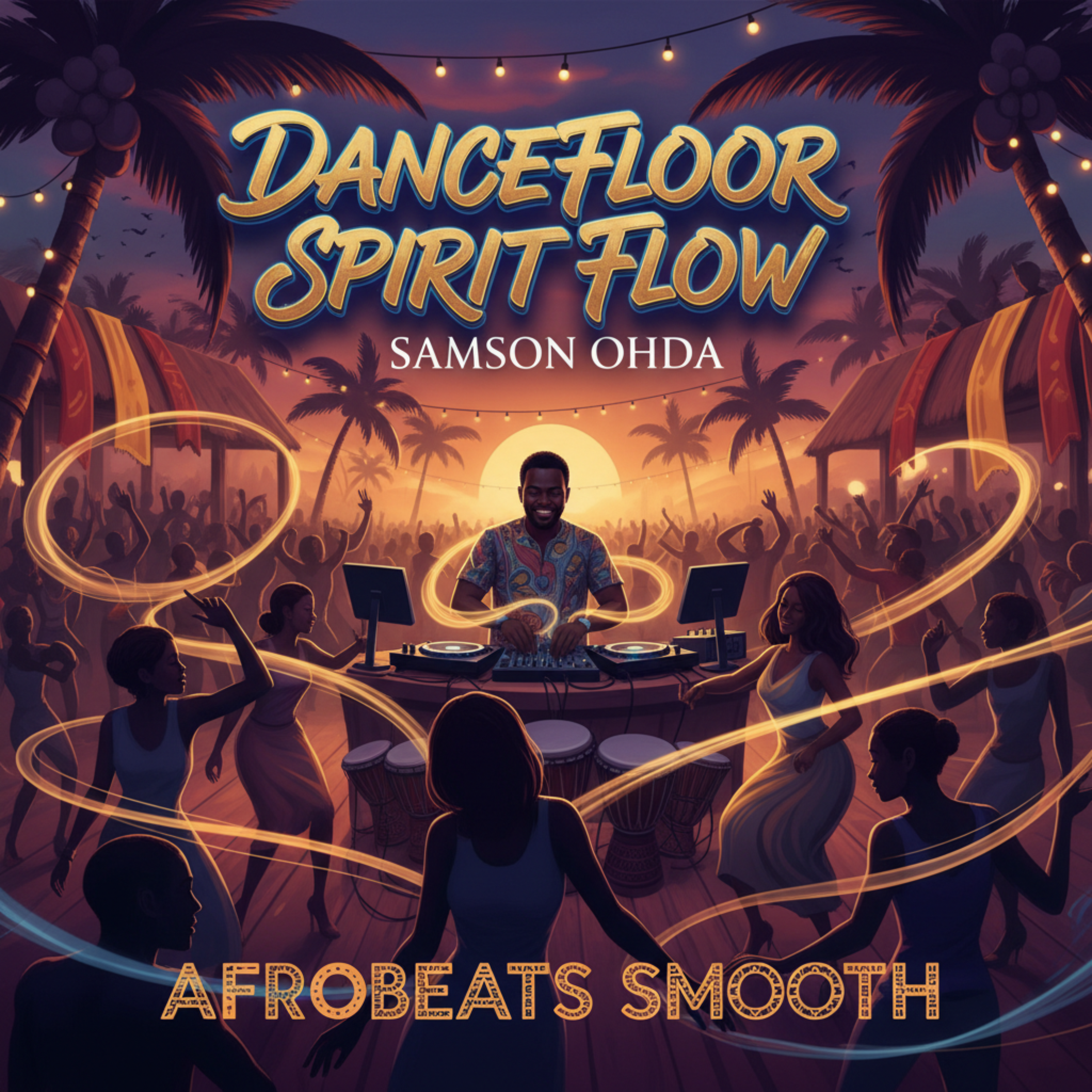Dancefloor Spirit Flow by Samson Ohda  cover art