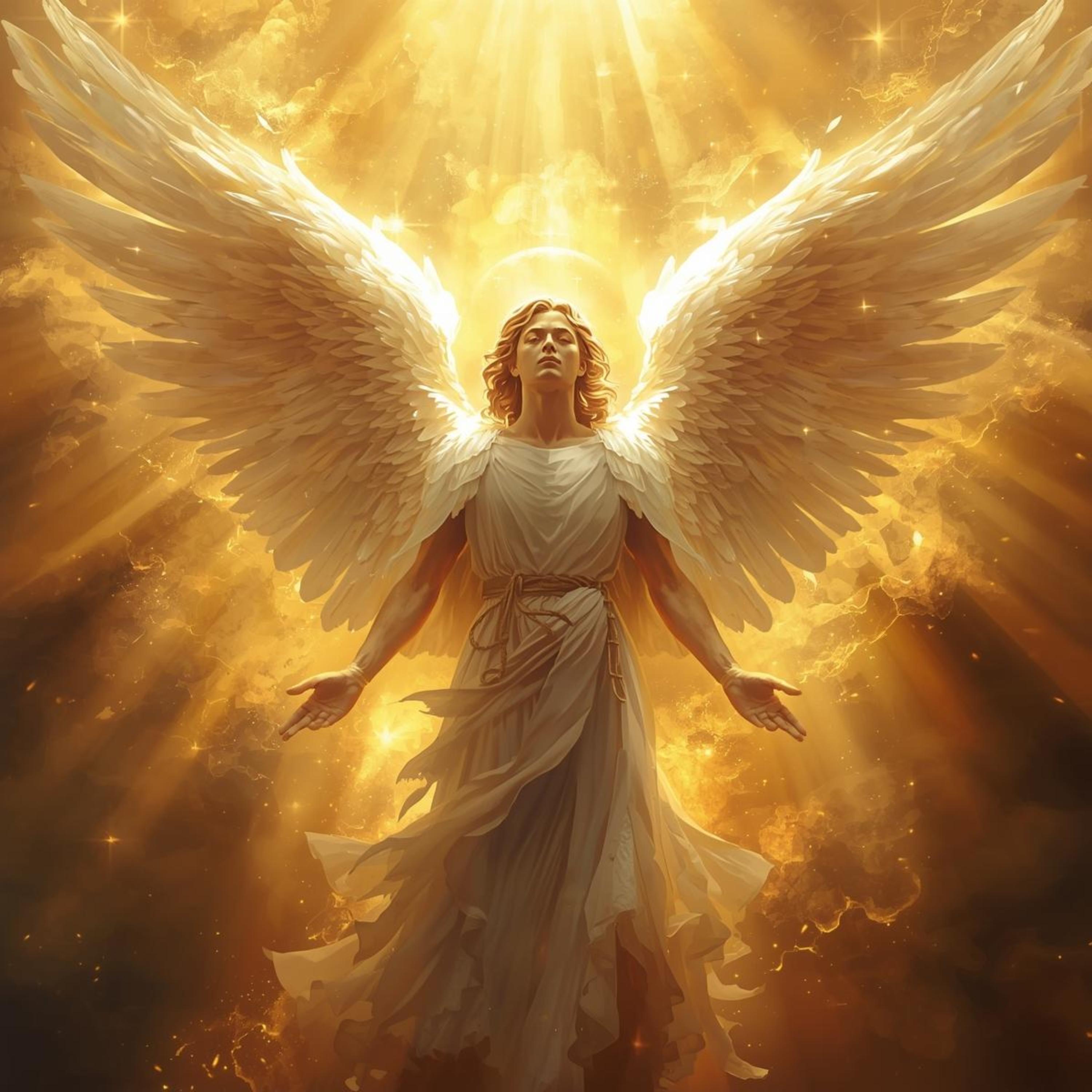 Mantras Sagrados de São Miguel Arcanjo - Equilíbrio do Corpo/Mente/Espírito - Sono Restaurador da Prosperidade Infinita com frequências 888+528+432 Hz artwork