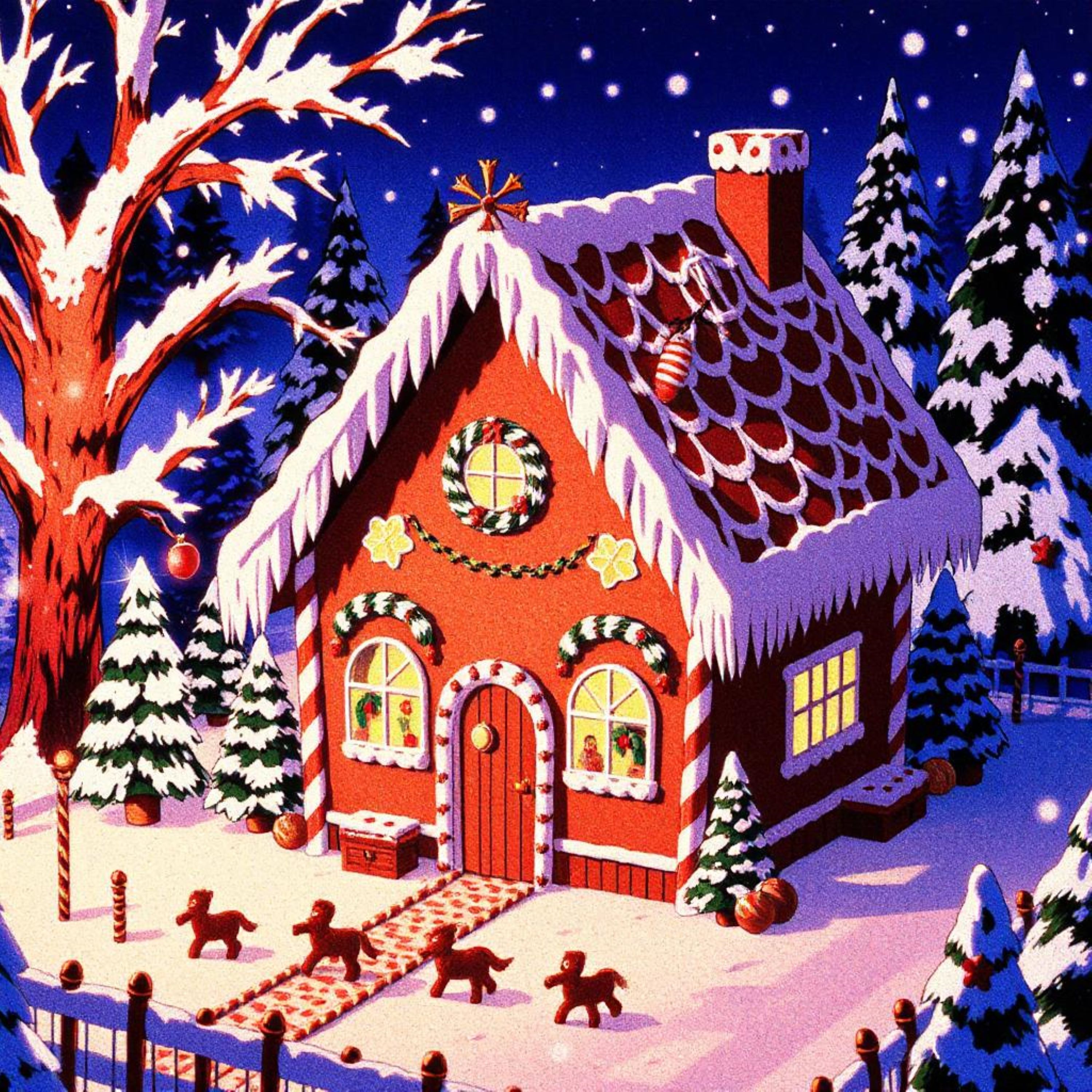 Gingerbread House artwork