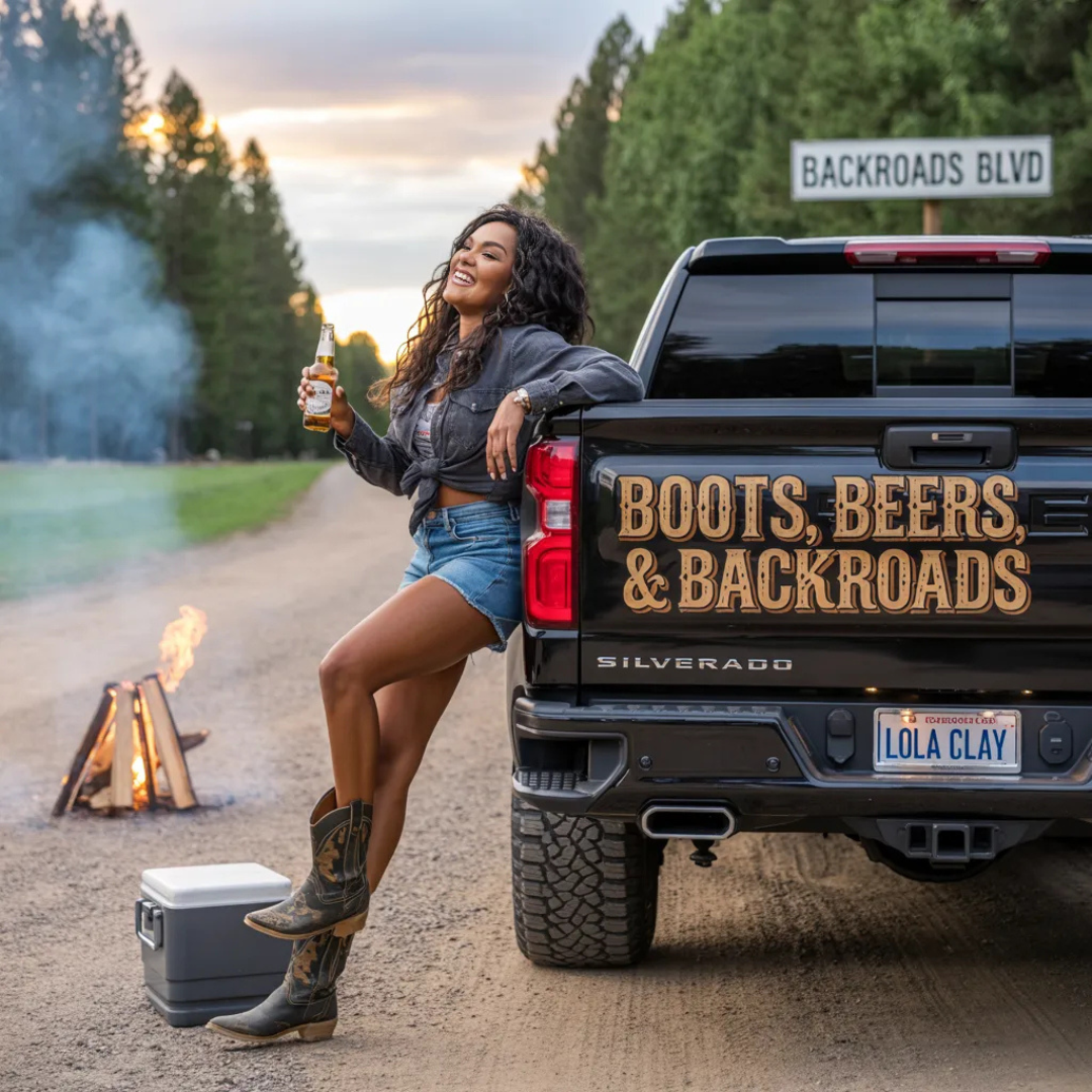Boots, Beers & Backroads artwork