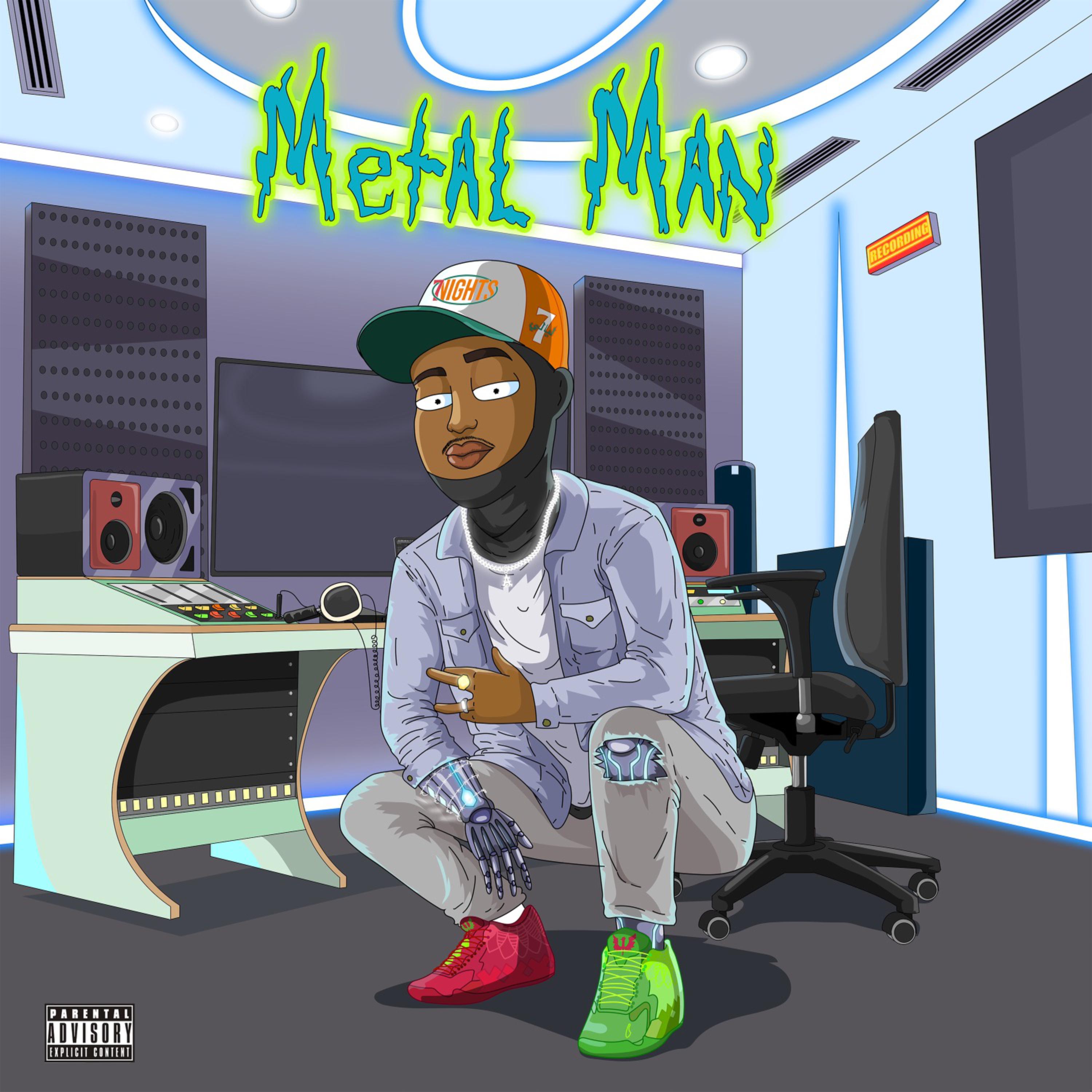 MeTAl MaN artwork