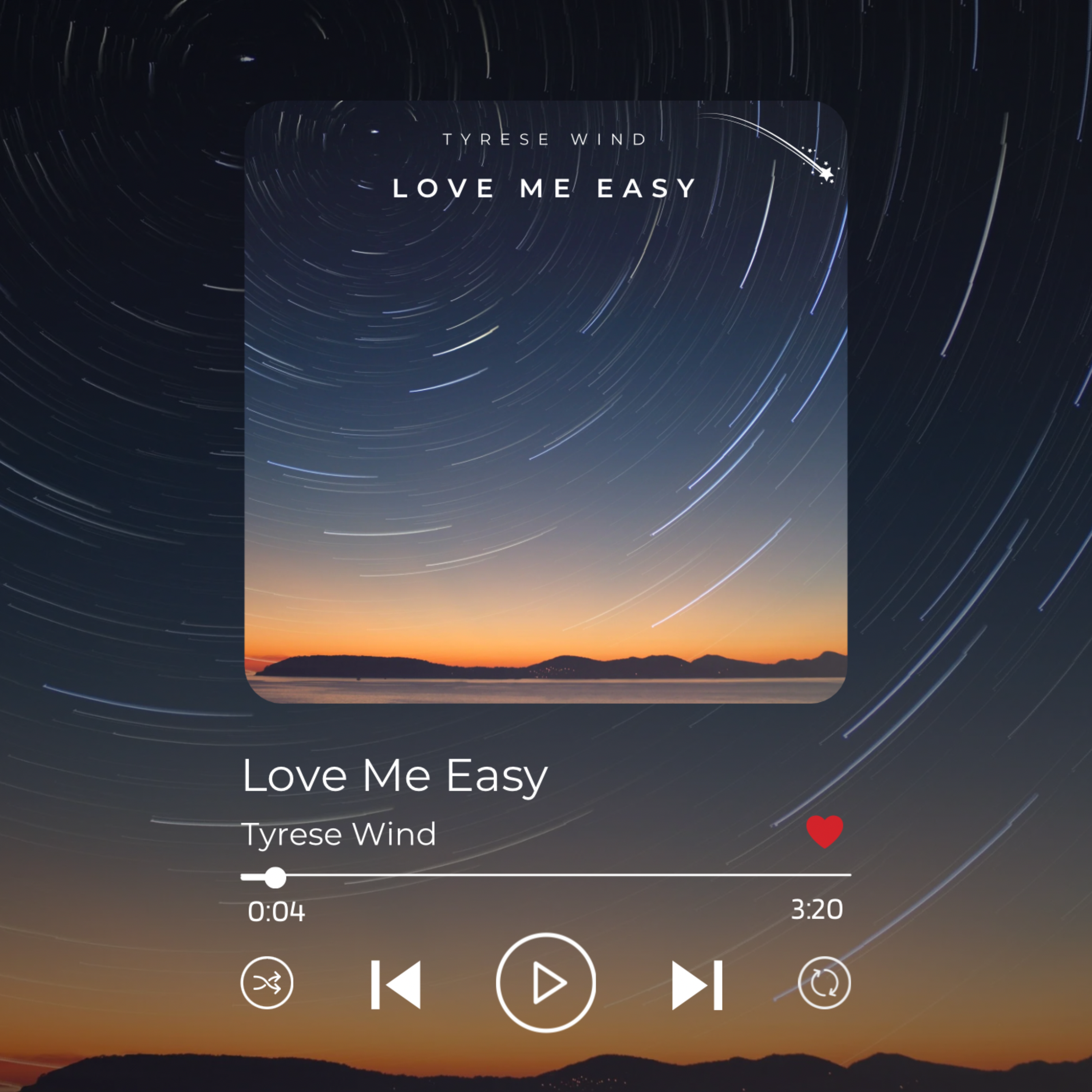 Love Me Easy artwork