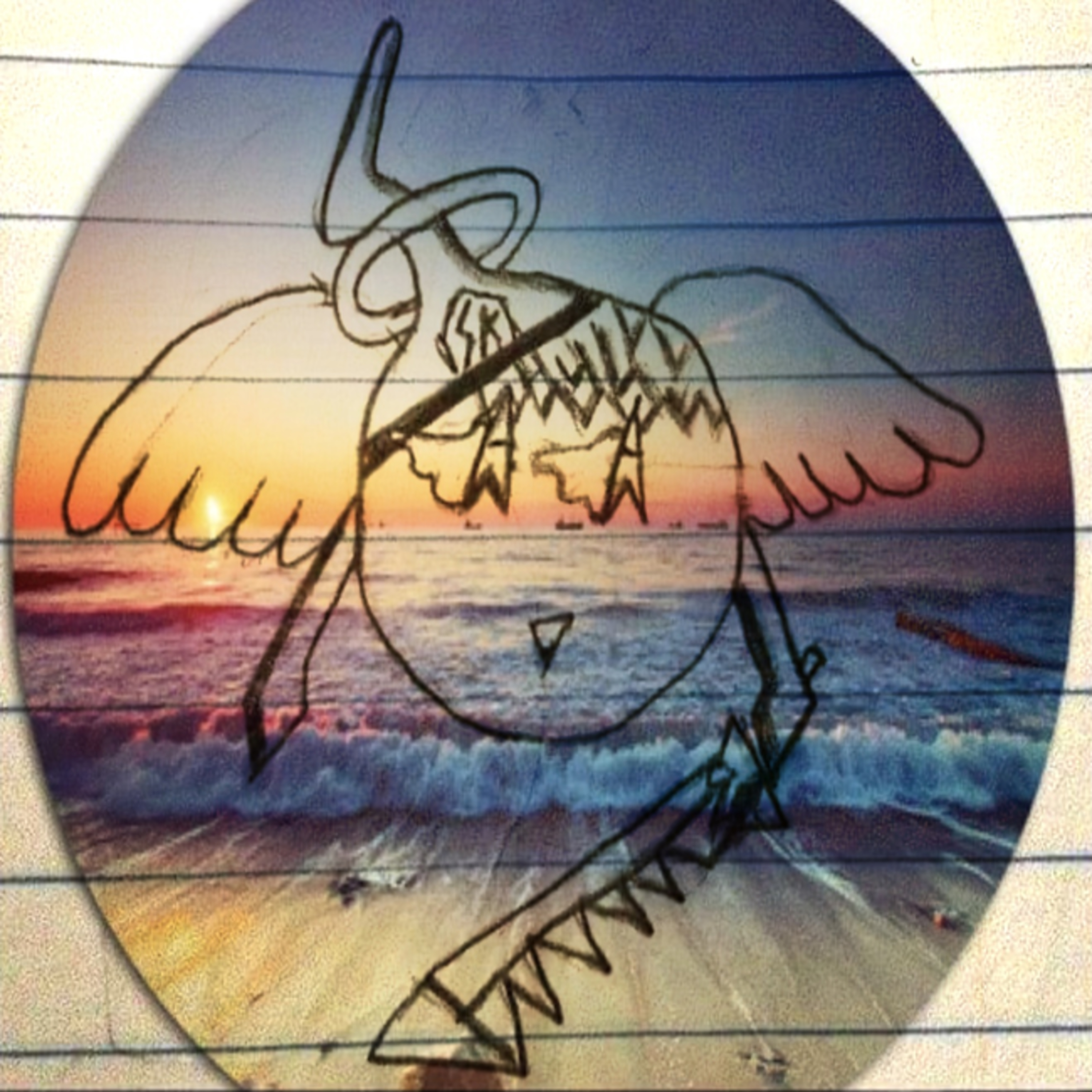 Flame artwork