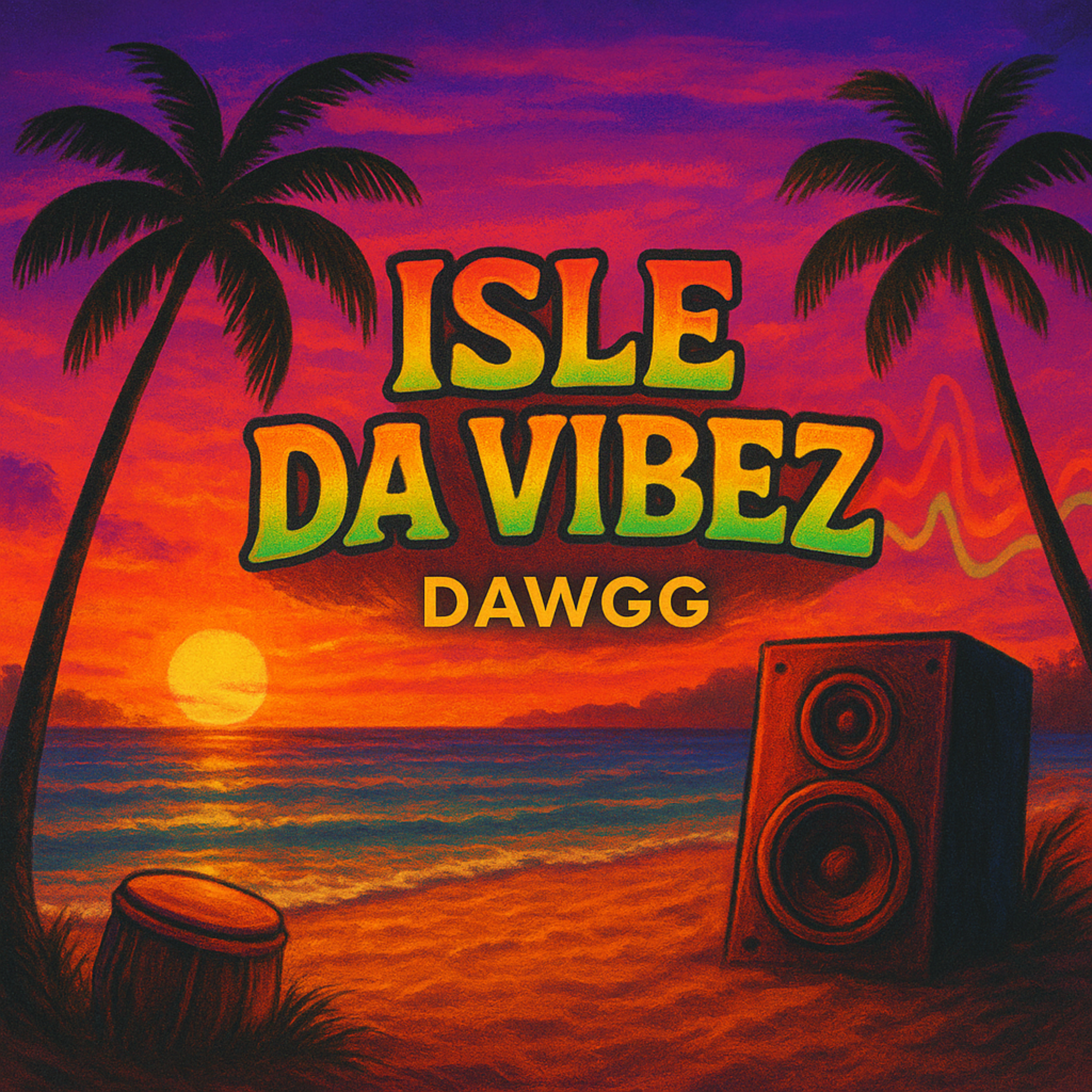 Isle Da Vibez artwork