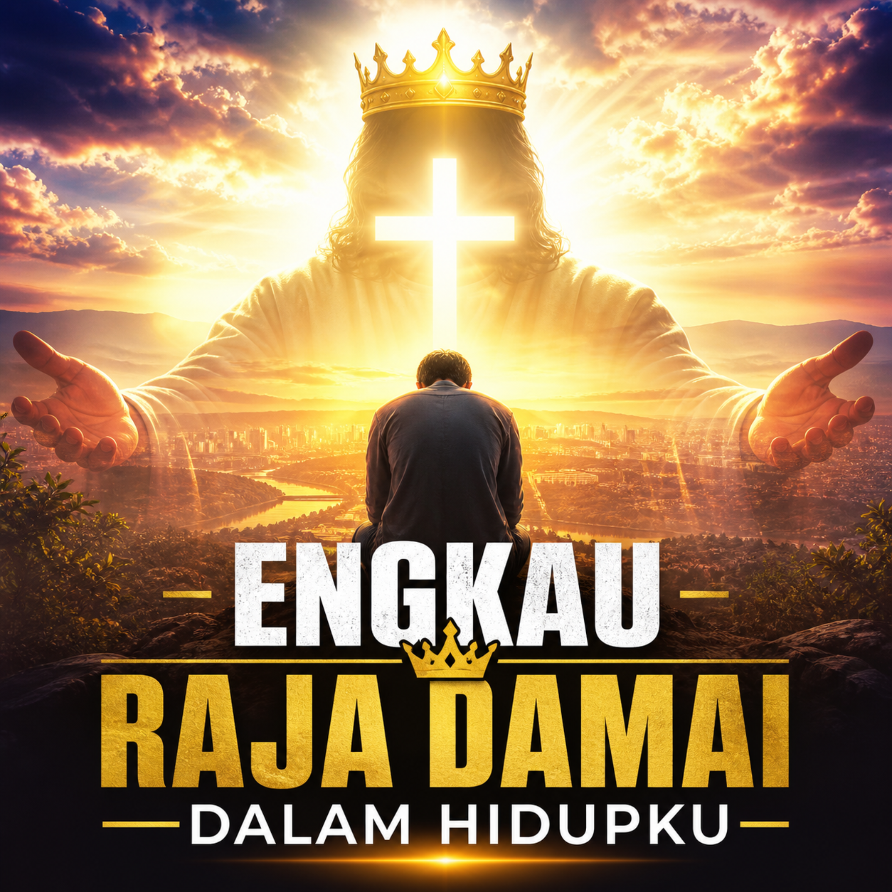 Engkau Raja Damai Dalam Hidupku by PUJI WORSHIP cover art