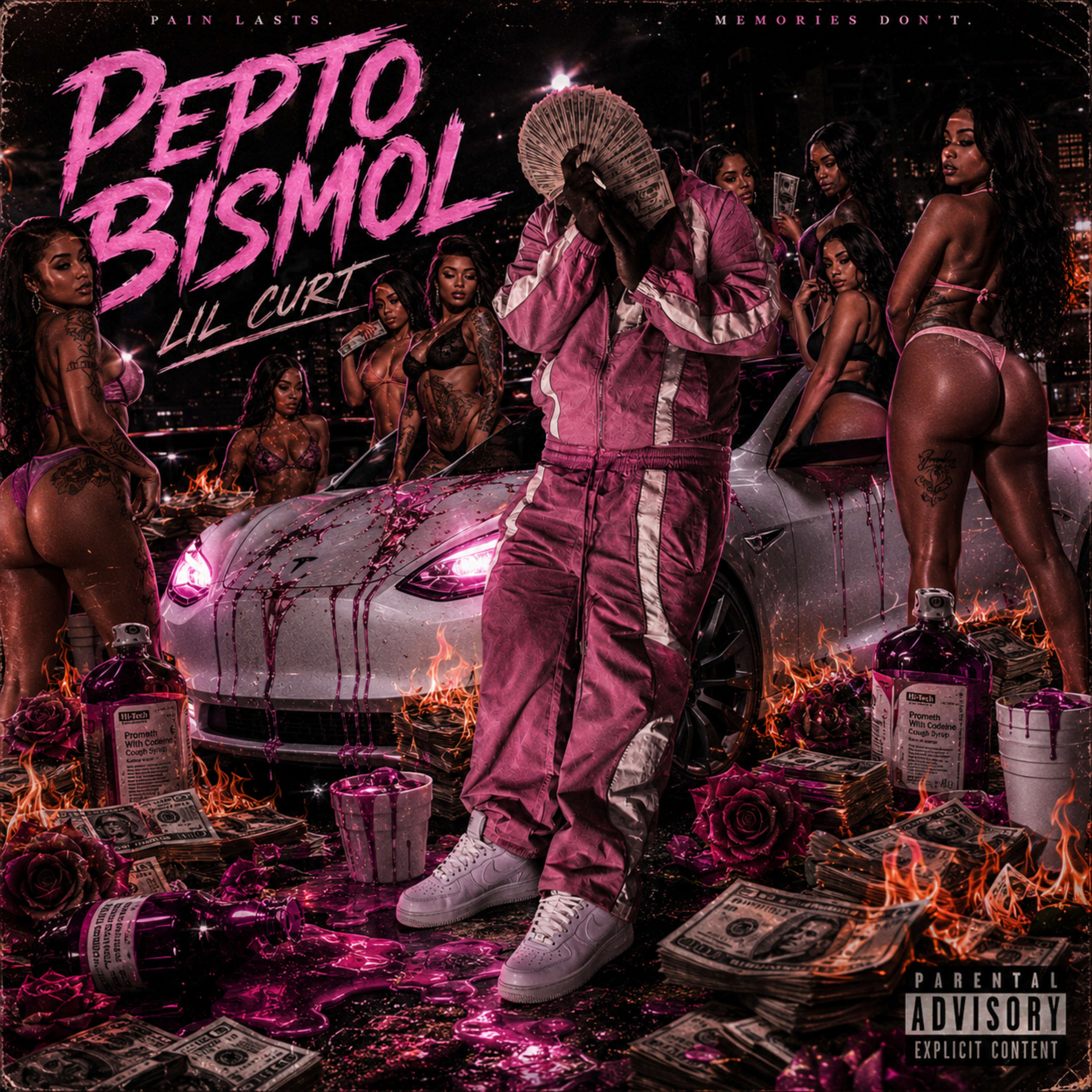 Pepto Bismol by Lil Curt cover art
