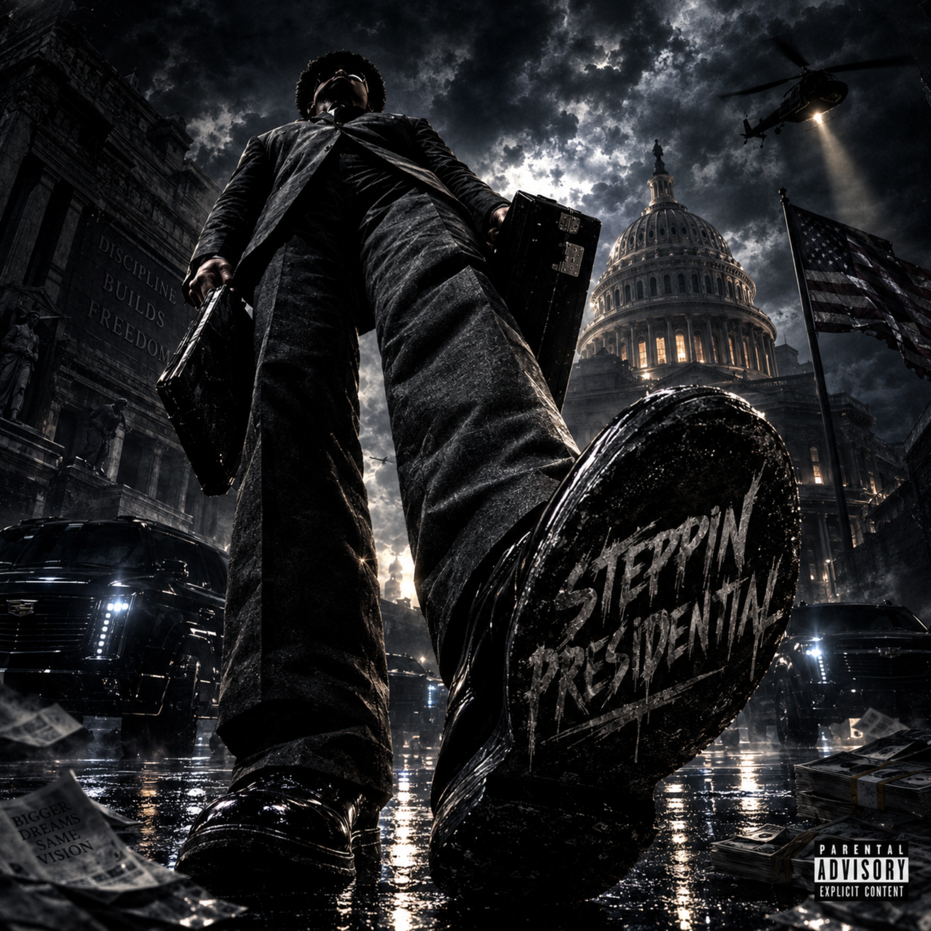Steppin Presidential by Yxng Rix cover art