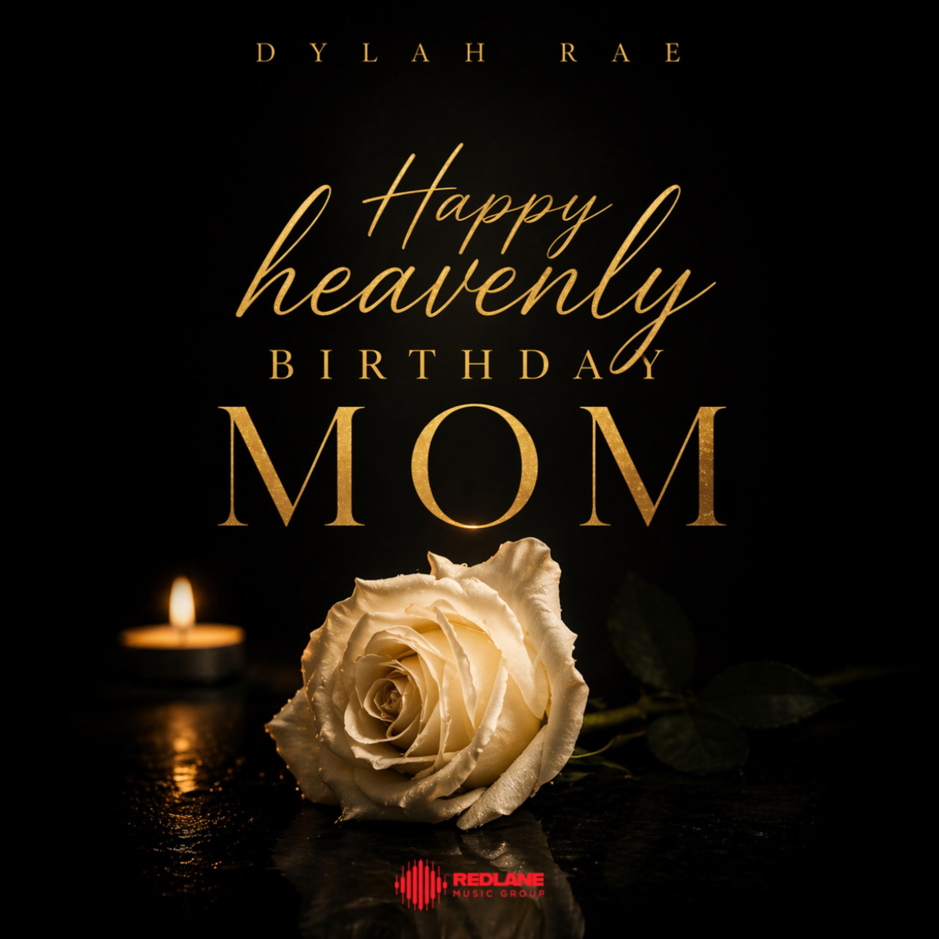 Happy Heavenly Birthday Mom artwork
