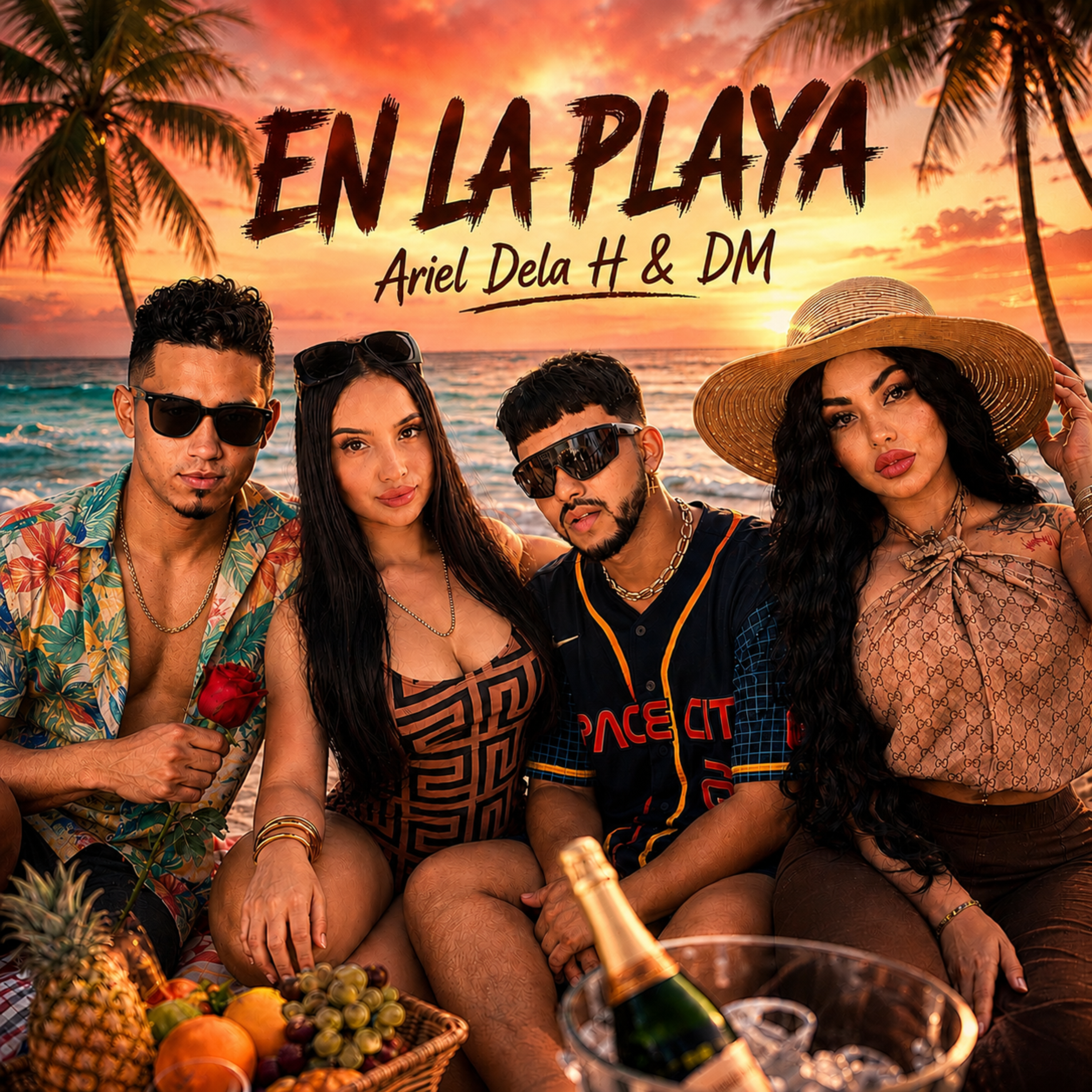 EN LA PLAYA by Ariel Dela H cover art