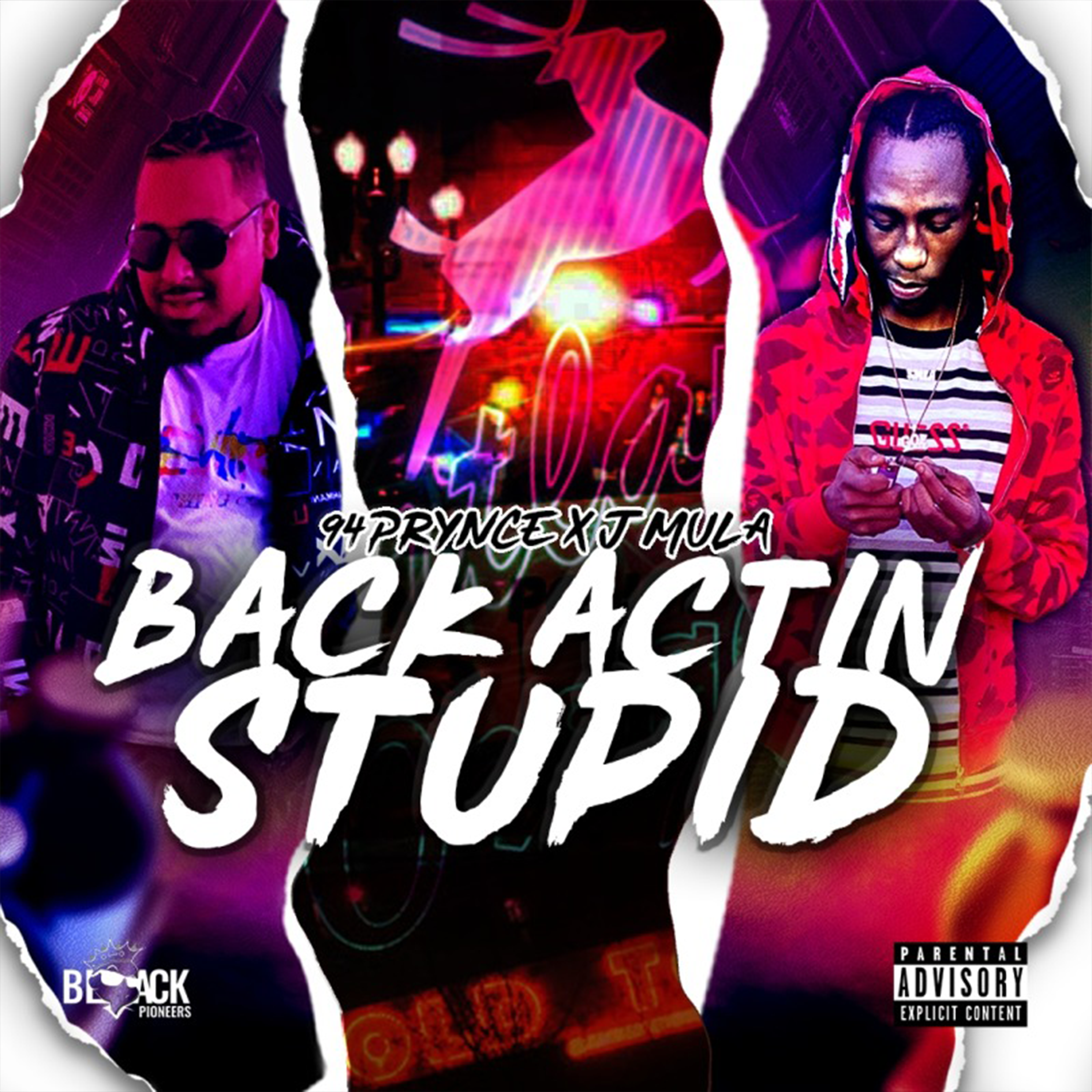 Back Actin Stupid artwork
