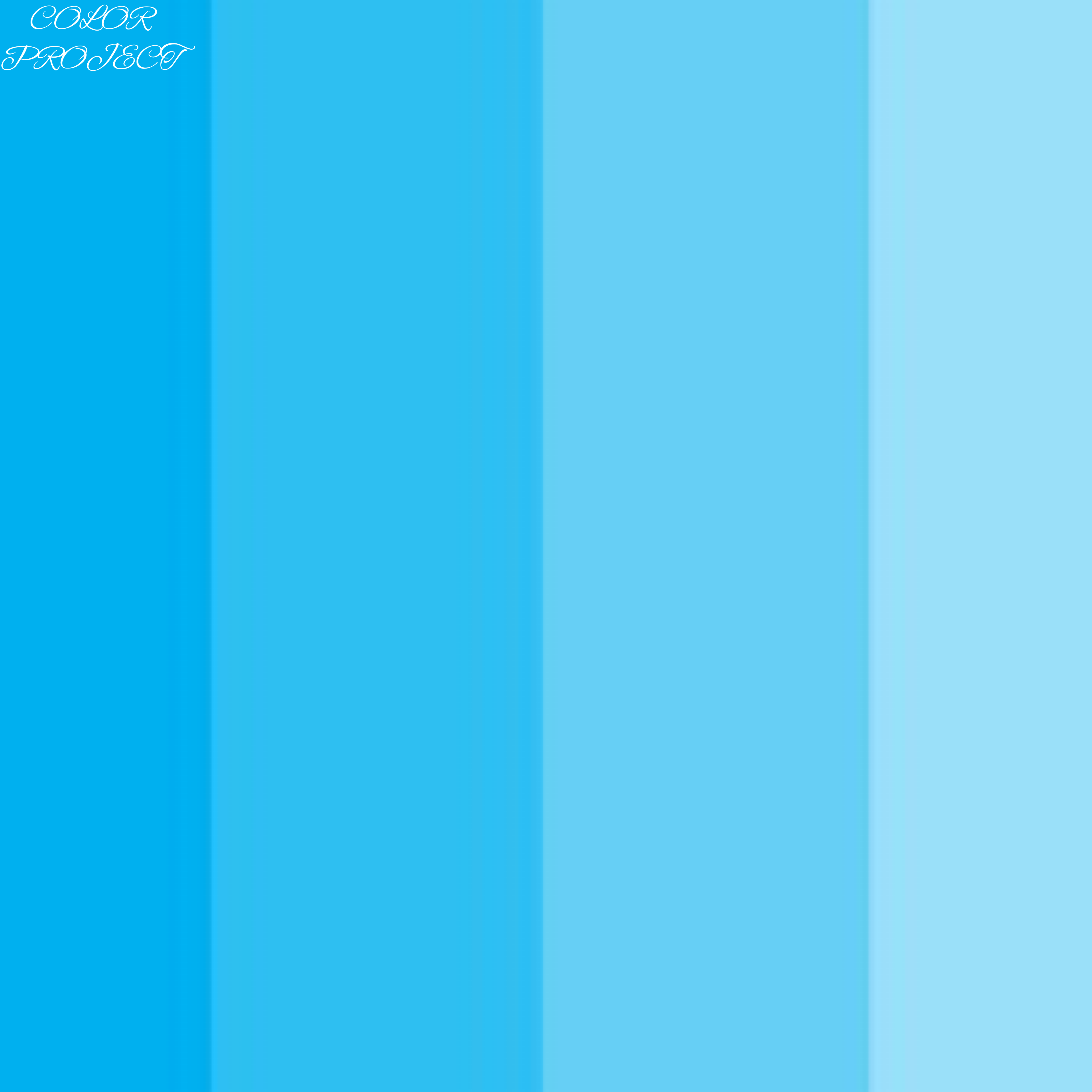 COLOR PROJECT: LIGHT BLUE artwork