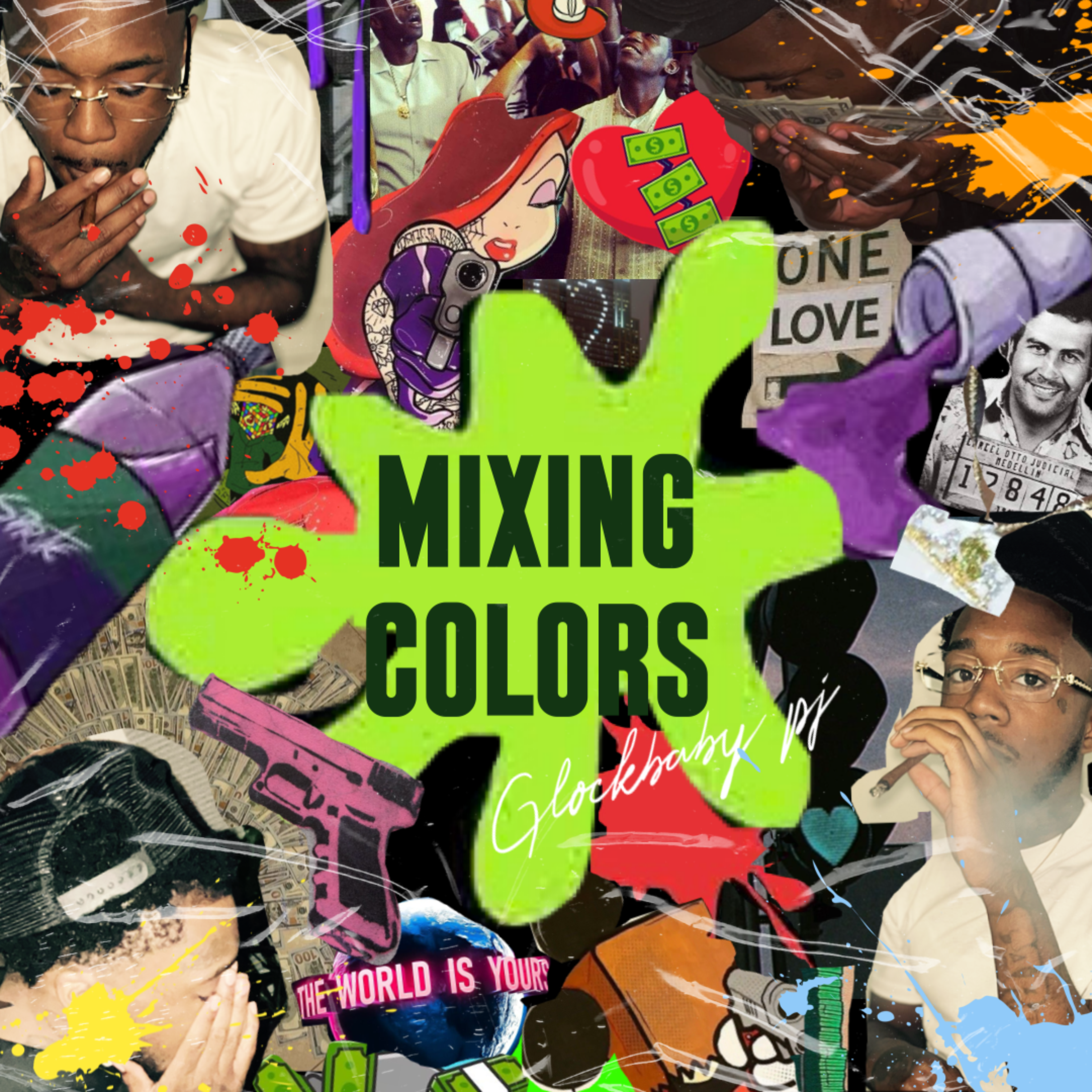 MIXING COLORS by glockbaby Pj cover art