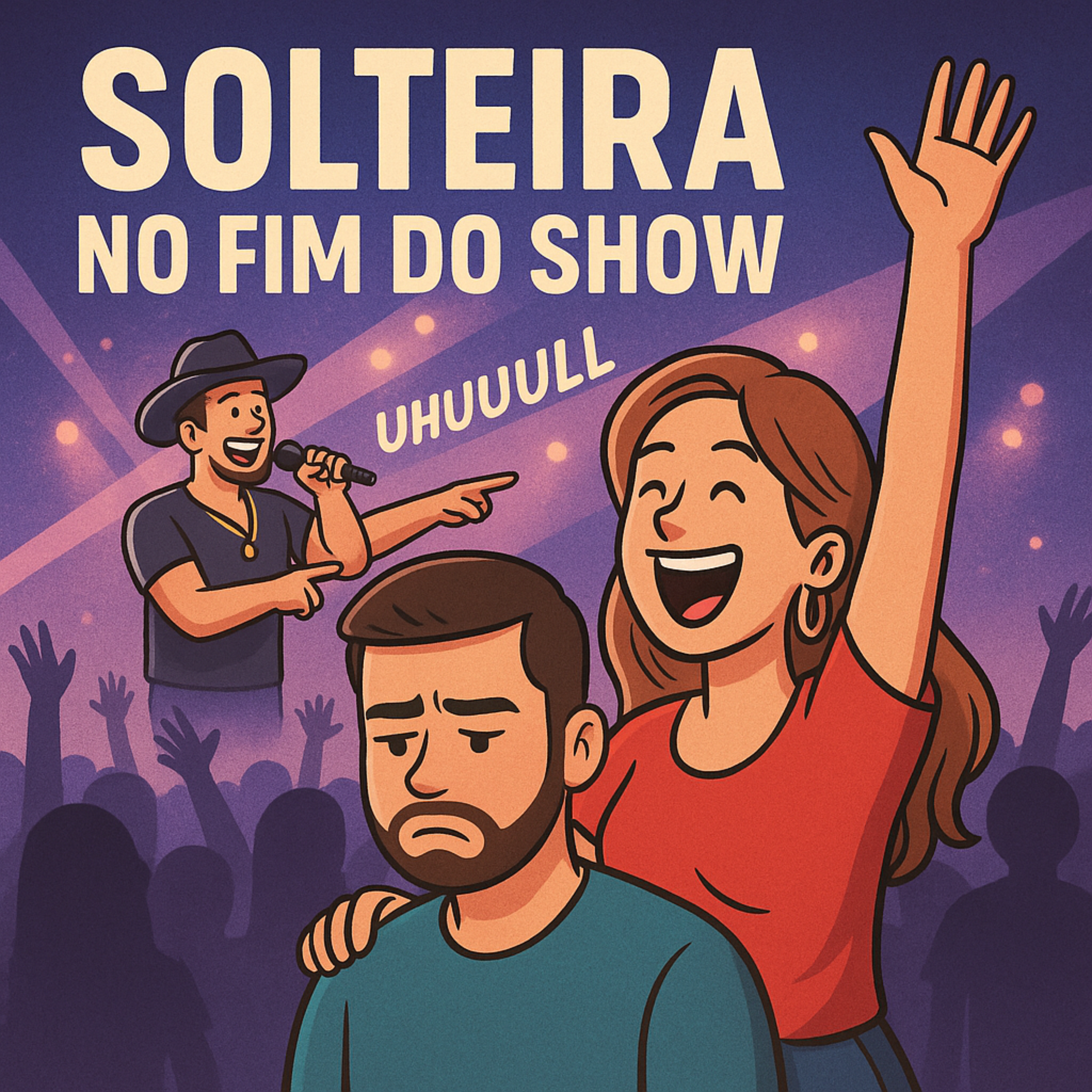 Solteira no fim do show artwork