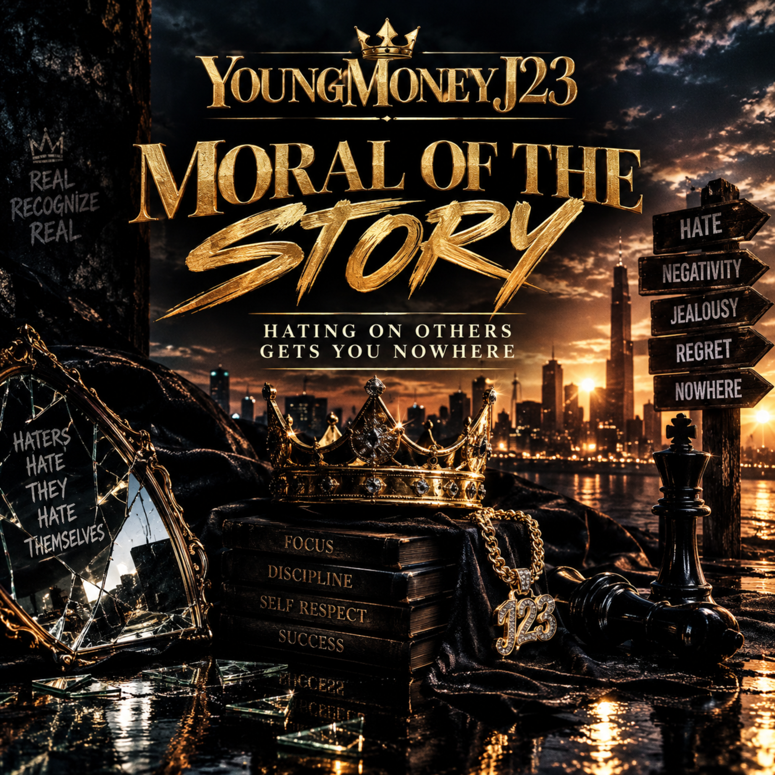 Moral Of The Story (Hating On Others Gets You Nowhere) by YoungMoneyJ23 cover art