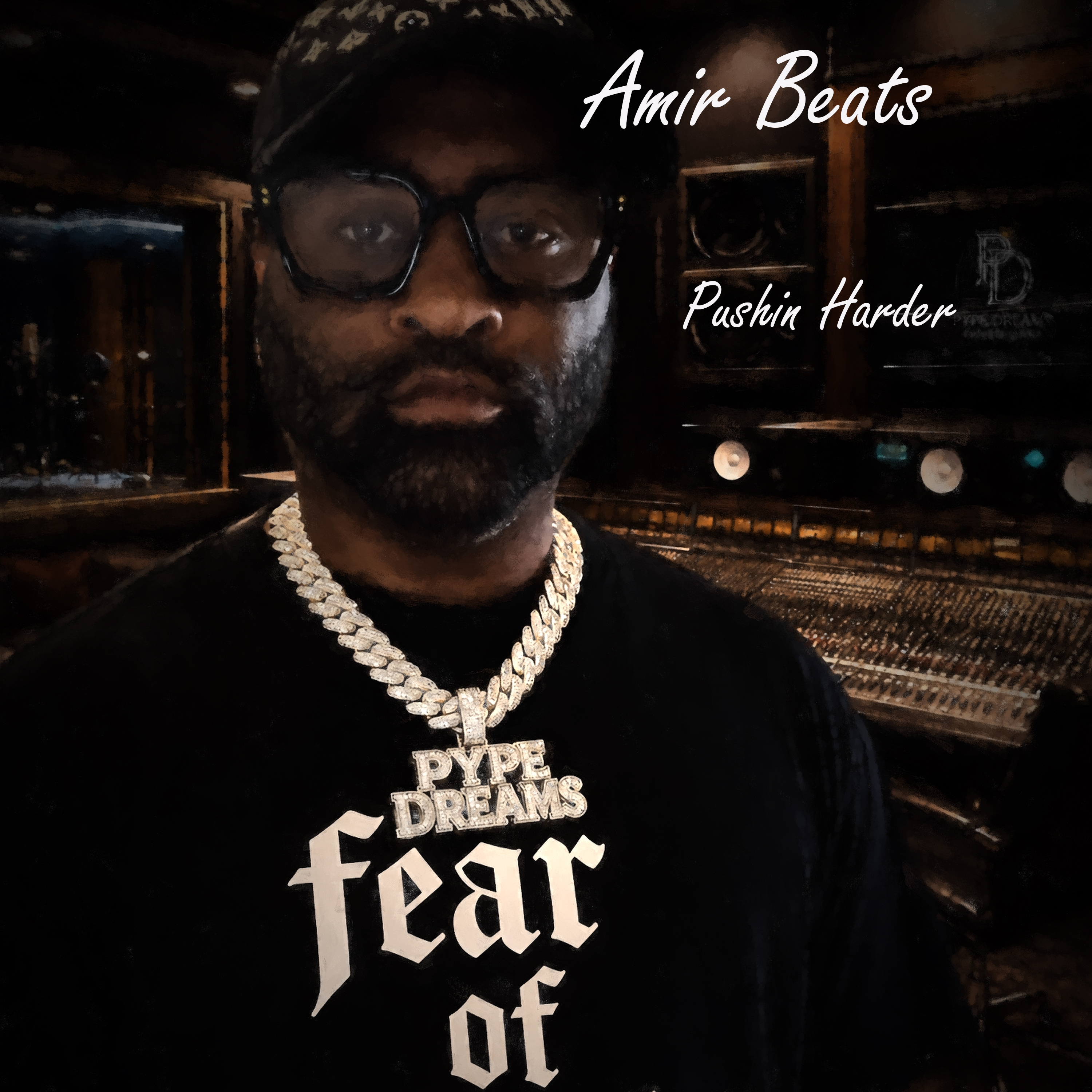 Pushin Harder by Amir Beats cover art