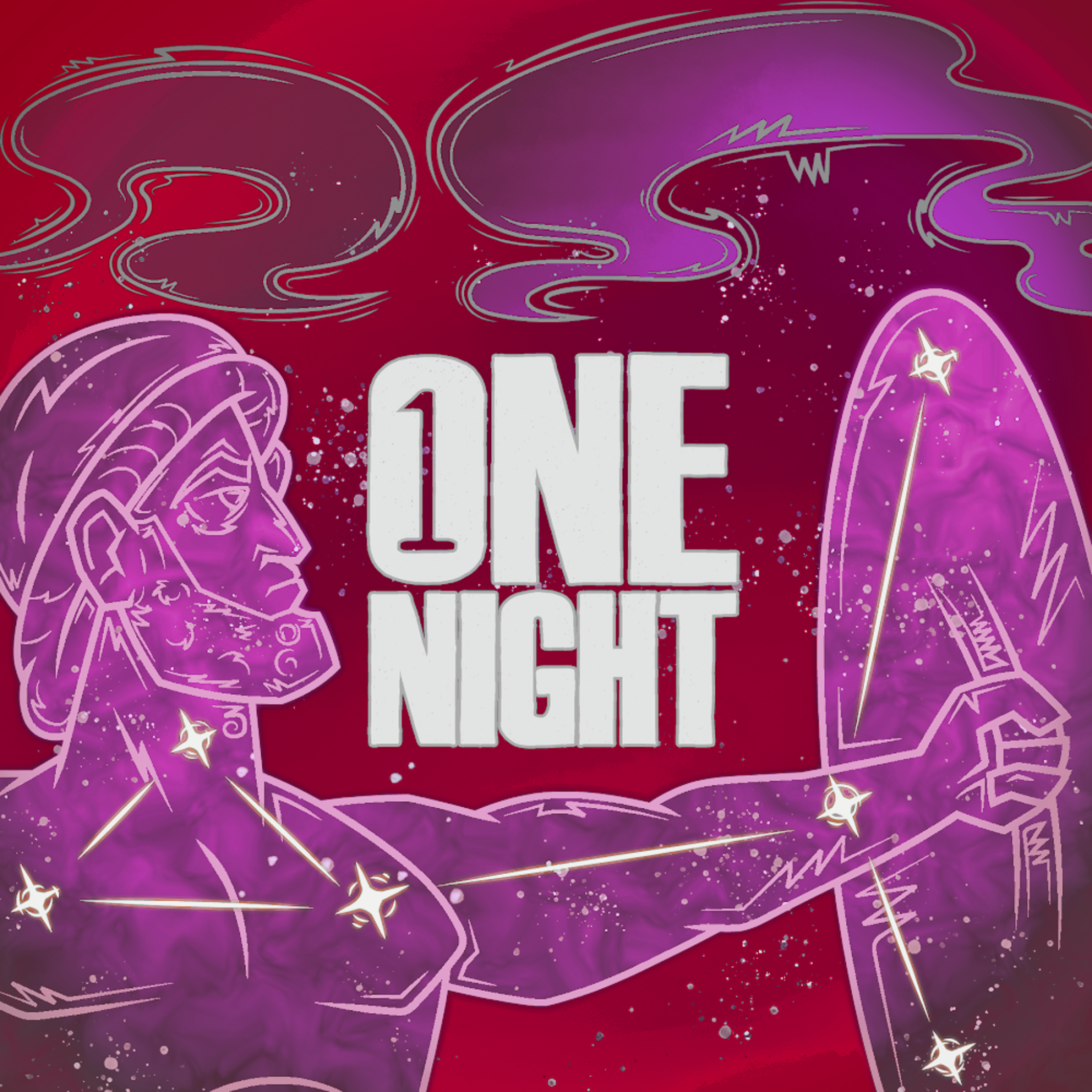 ONE NIGHT [sped up] artwork