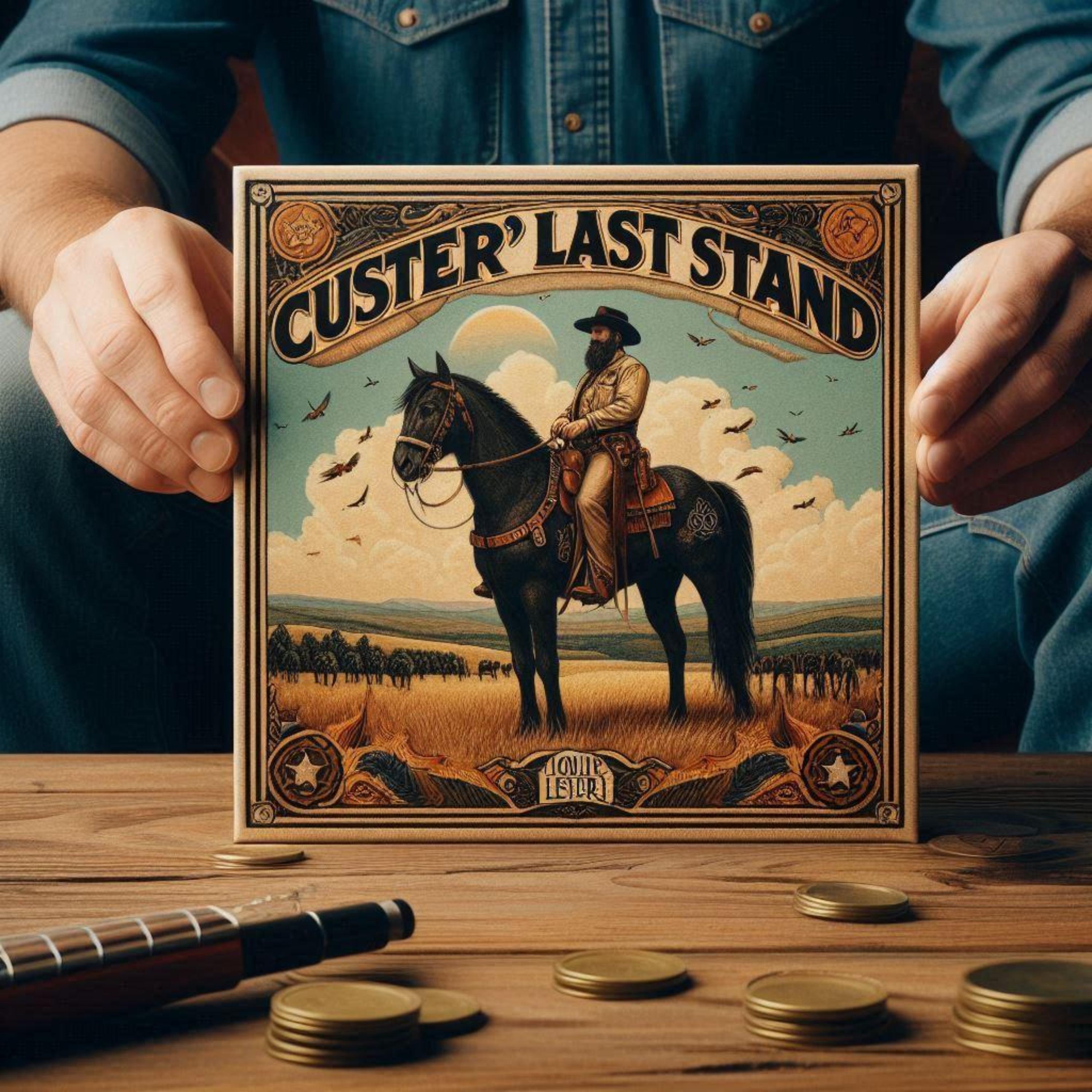 Custers last stand artwork