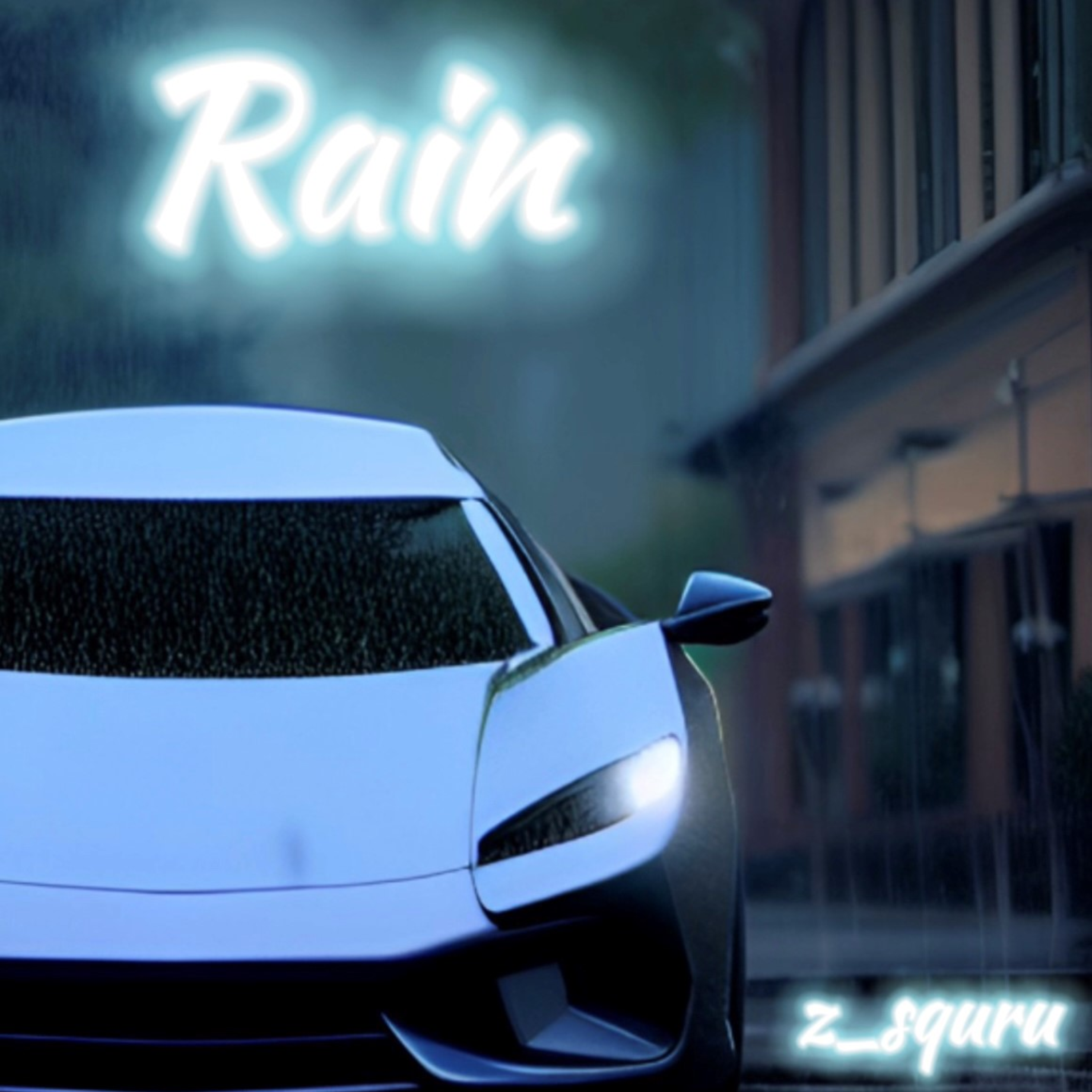 Rain artwork