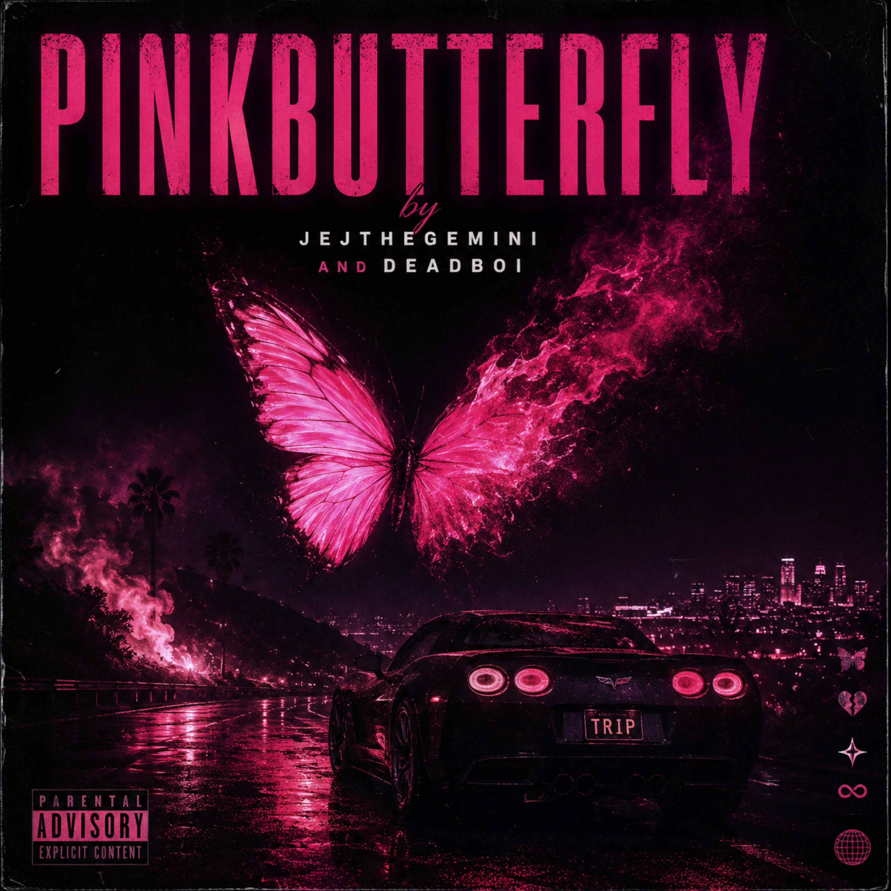 PINK BUTTERFLY by JEJthegemini cover art