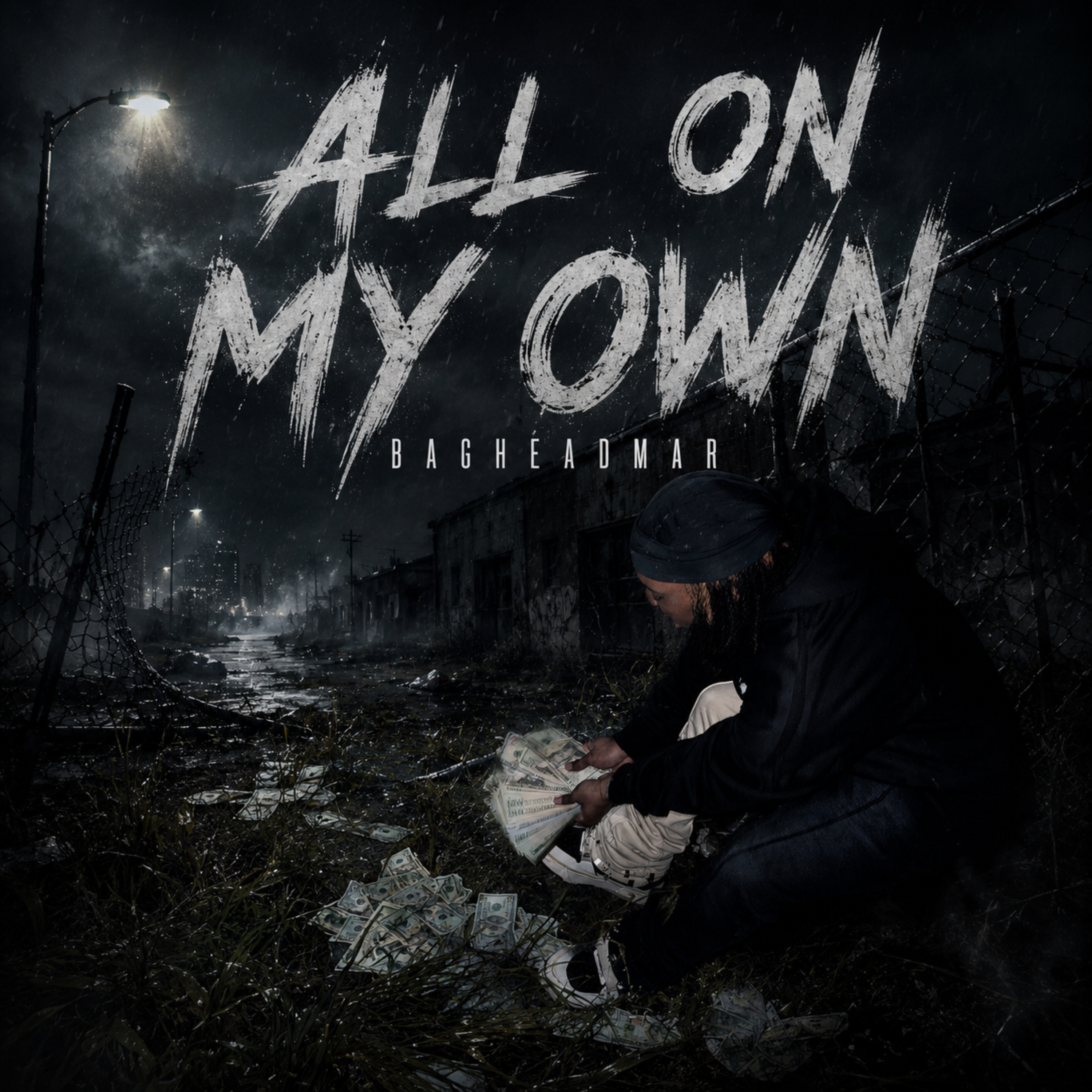ALL ON MY OWN by BagHeadMar cover art