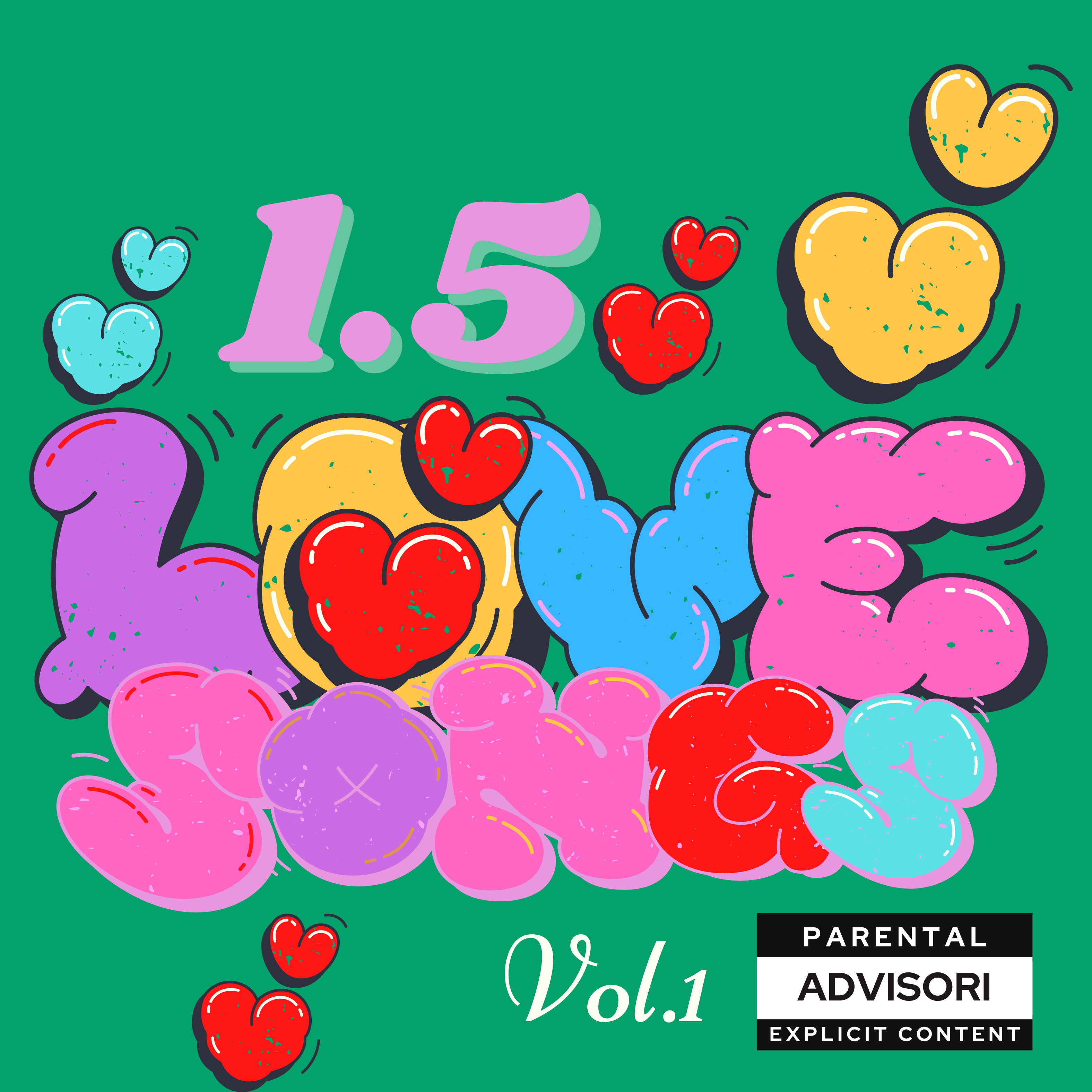1.5 LOVE SONGS VOL.1 artwork