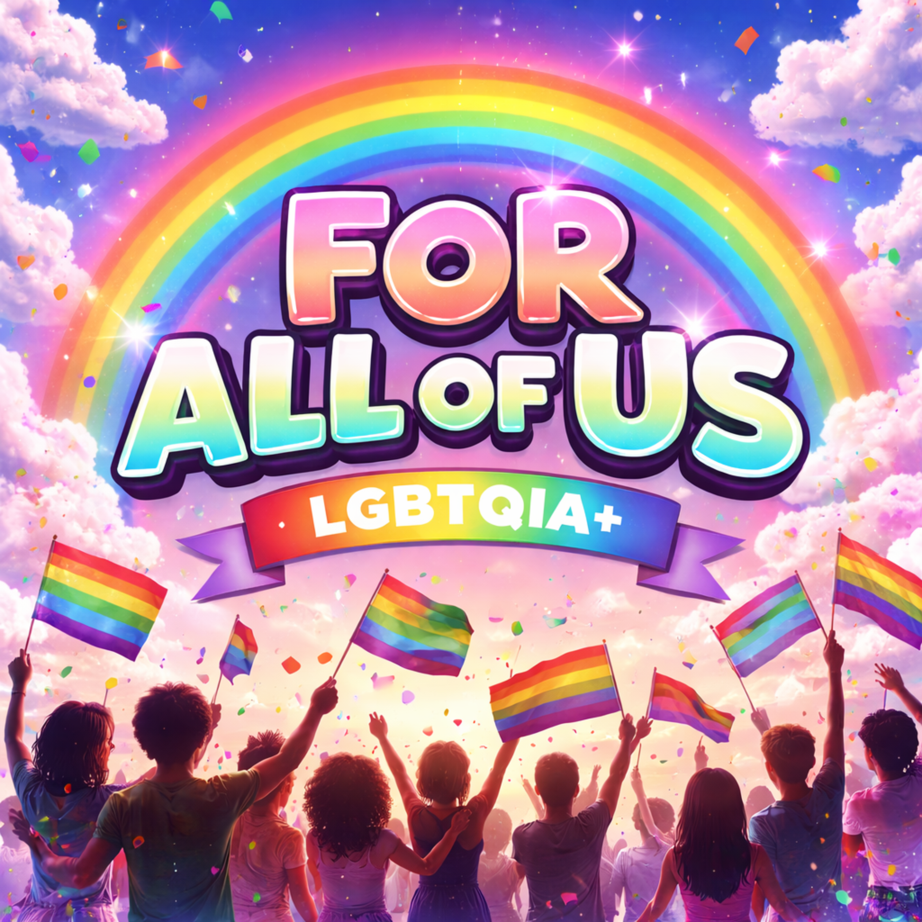 FOR ALL of US LGBTQIA+ artwork