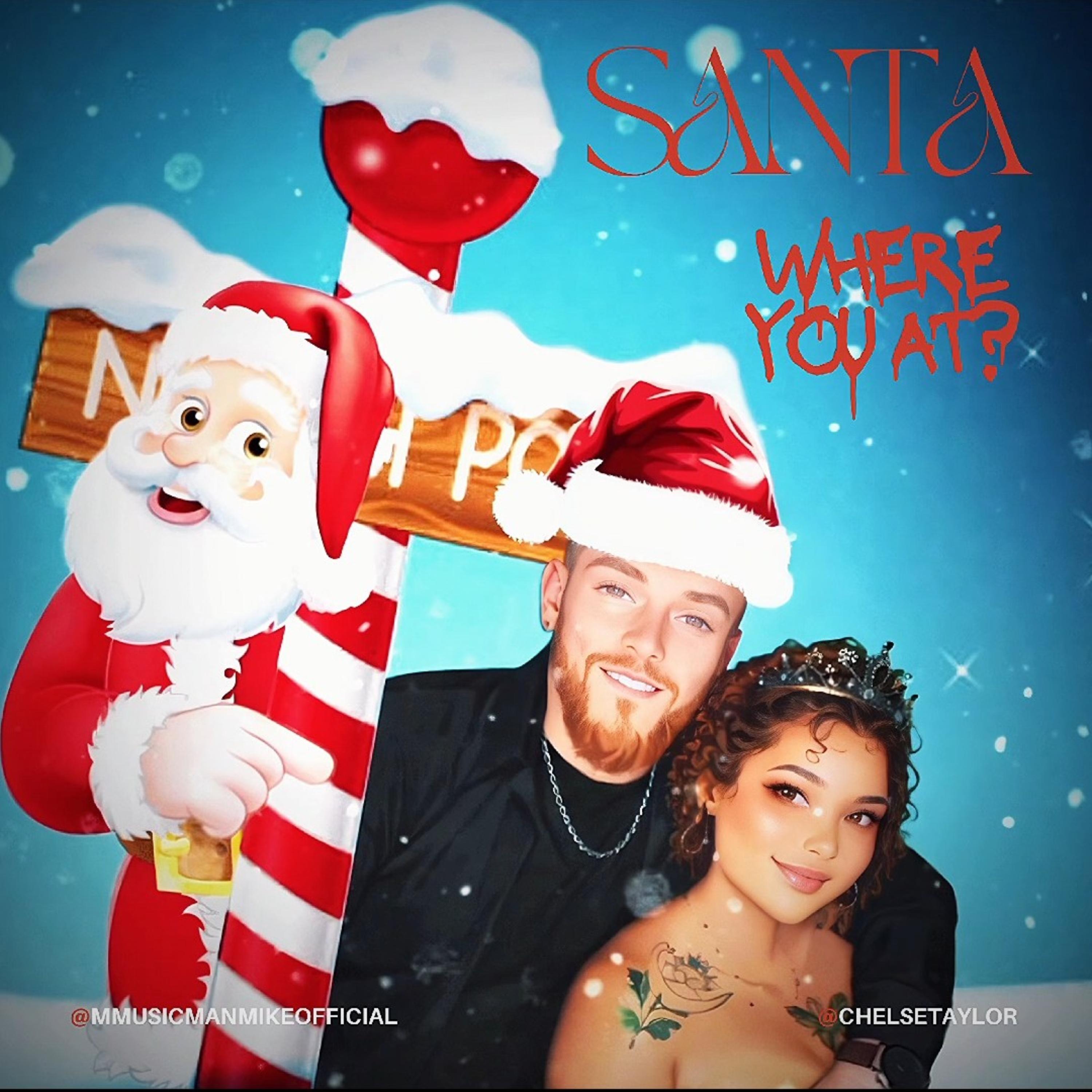 SANTA WHERE YOU AT? artwork