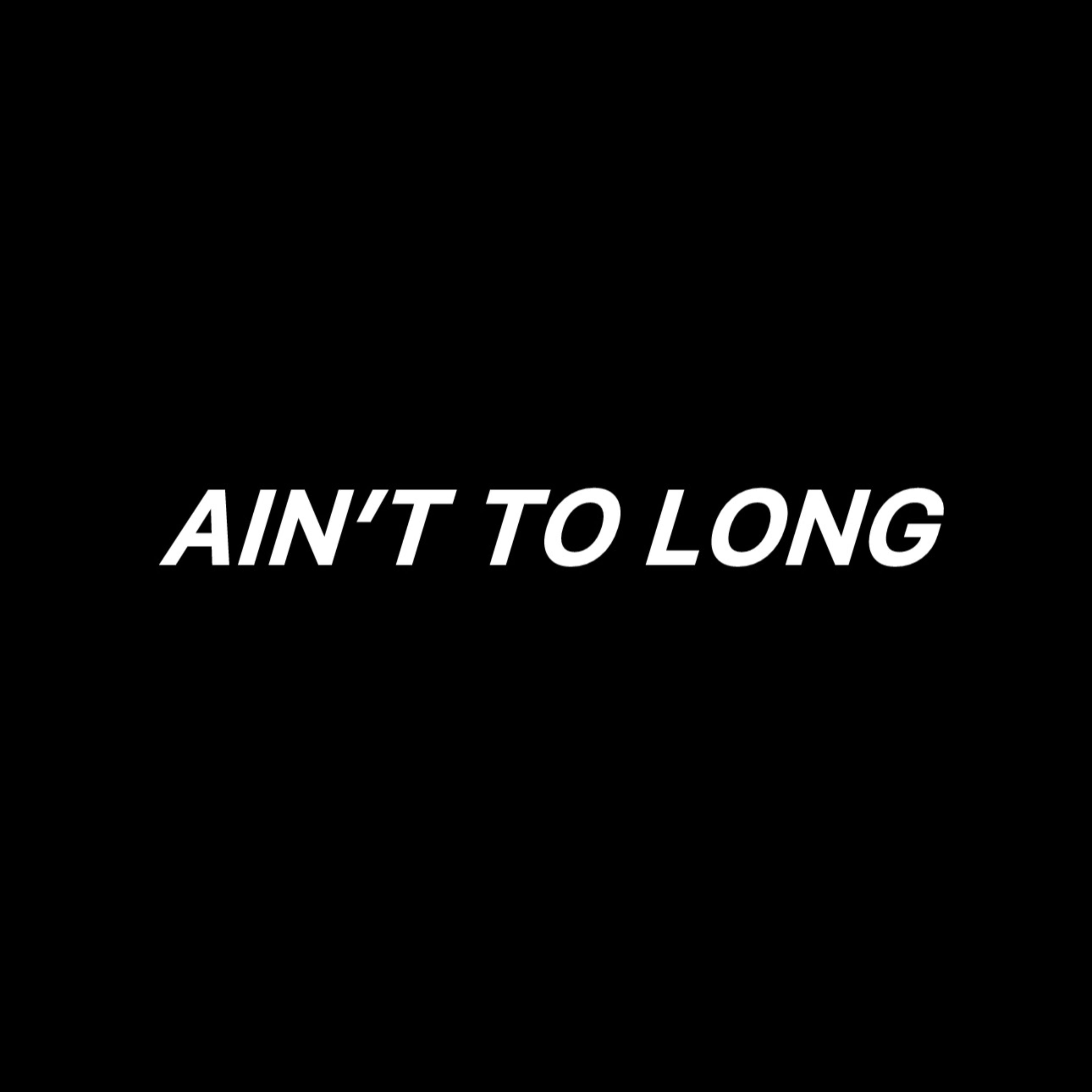 AIN’T TO LONG artwork