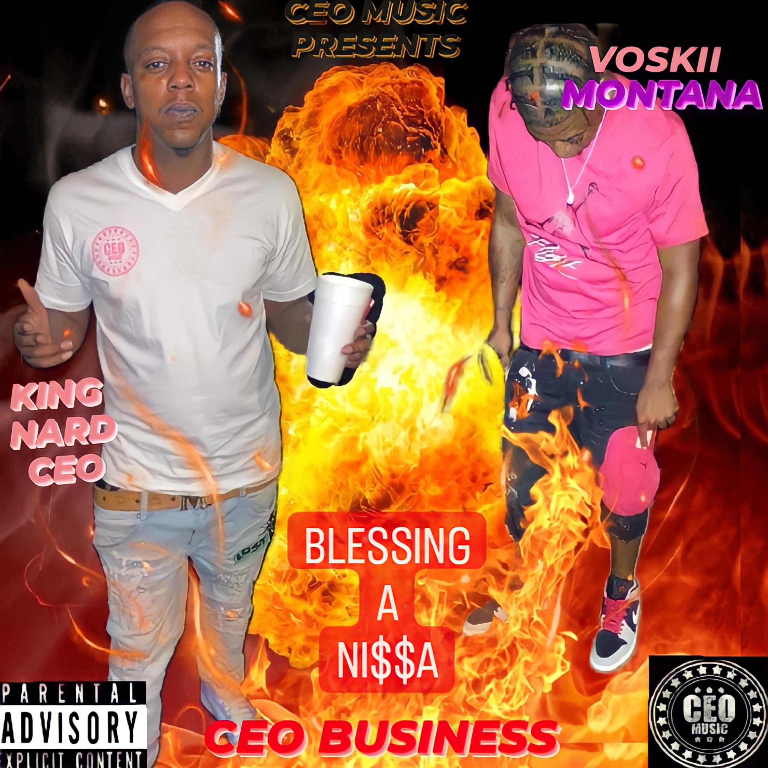 BLESSING A NI$$A by King Nard CEO cover art